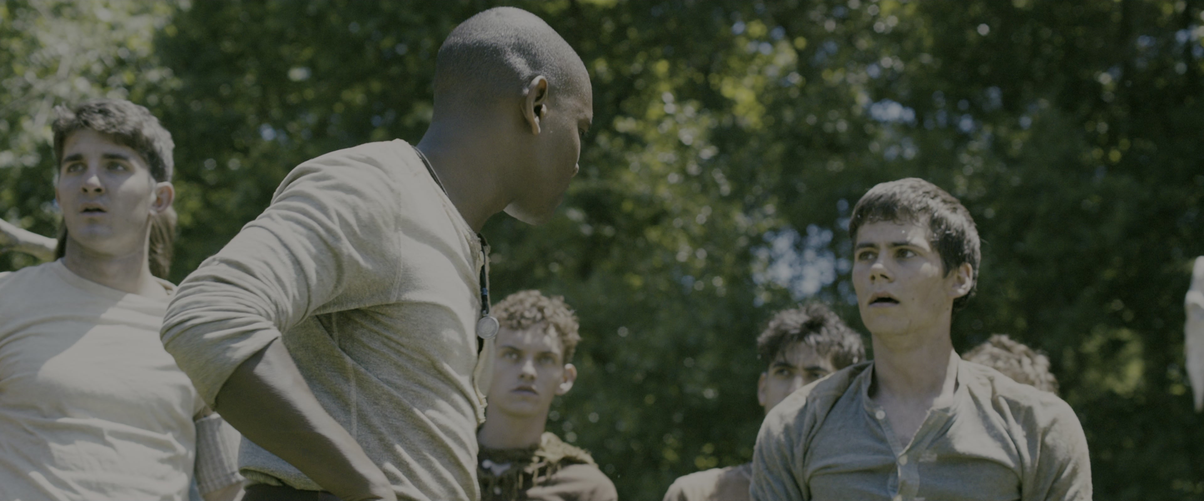 The Maze Runner (2014), wide, 2.40:1 — film still