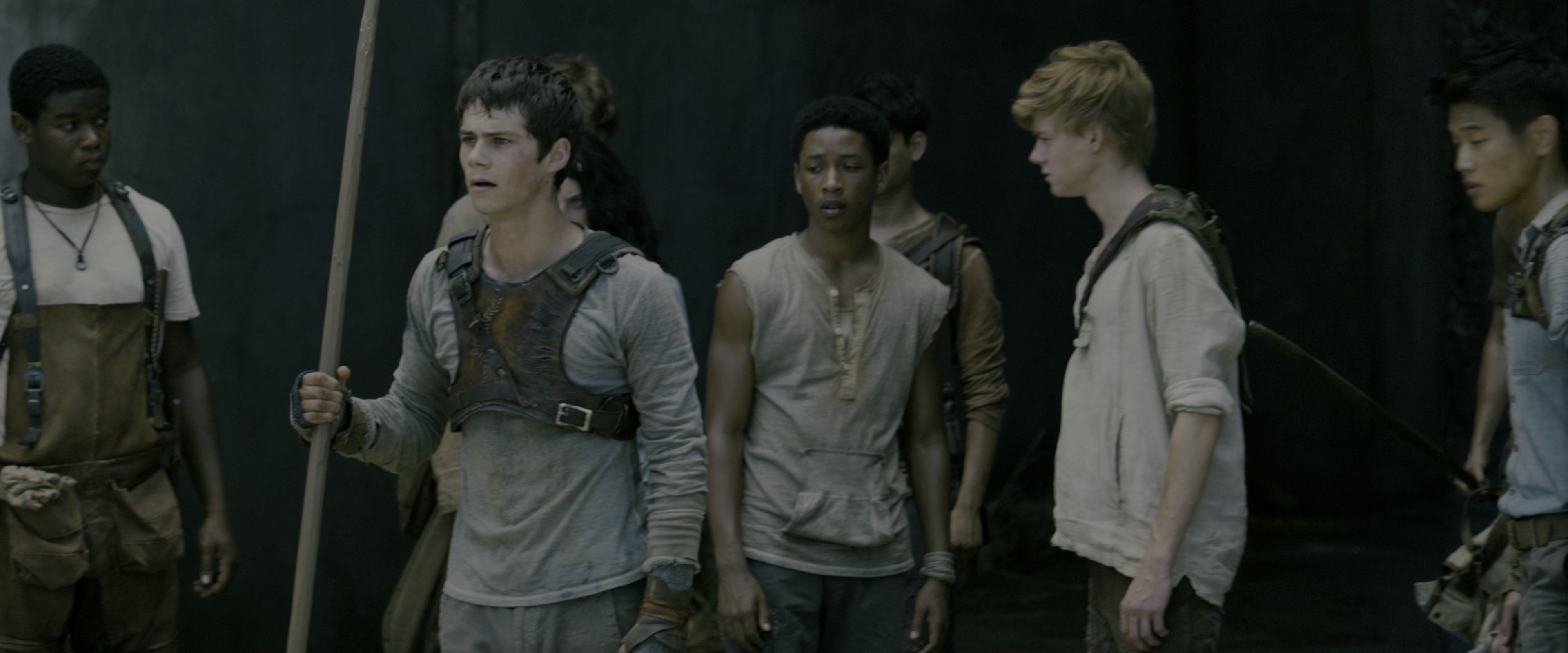 The Maze Runner (2014), wide, 2.40:1 — film still