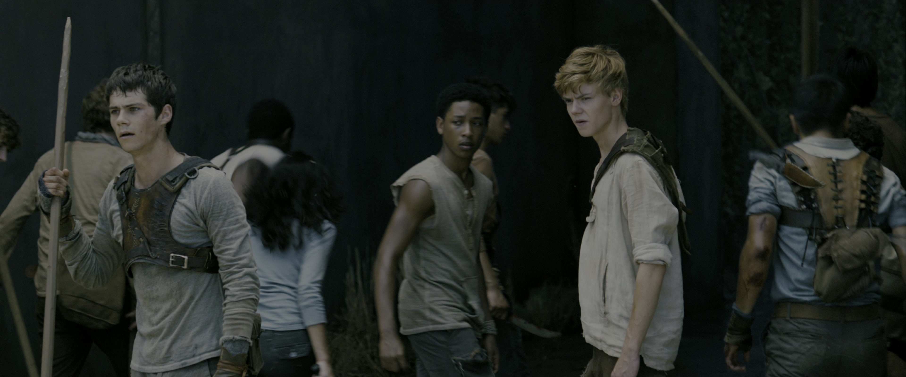 The Maze Runner (2014), wide, 2.40:1 — film still