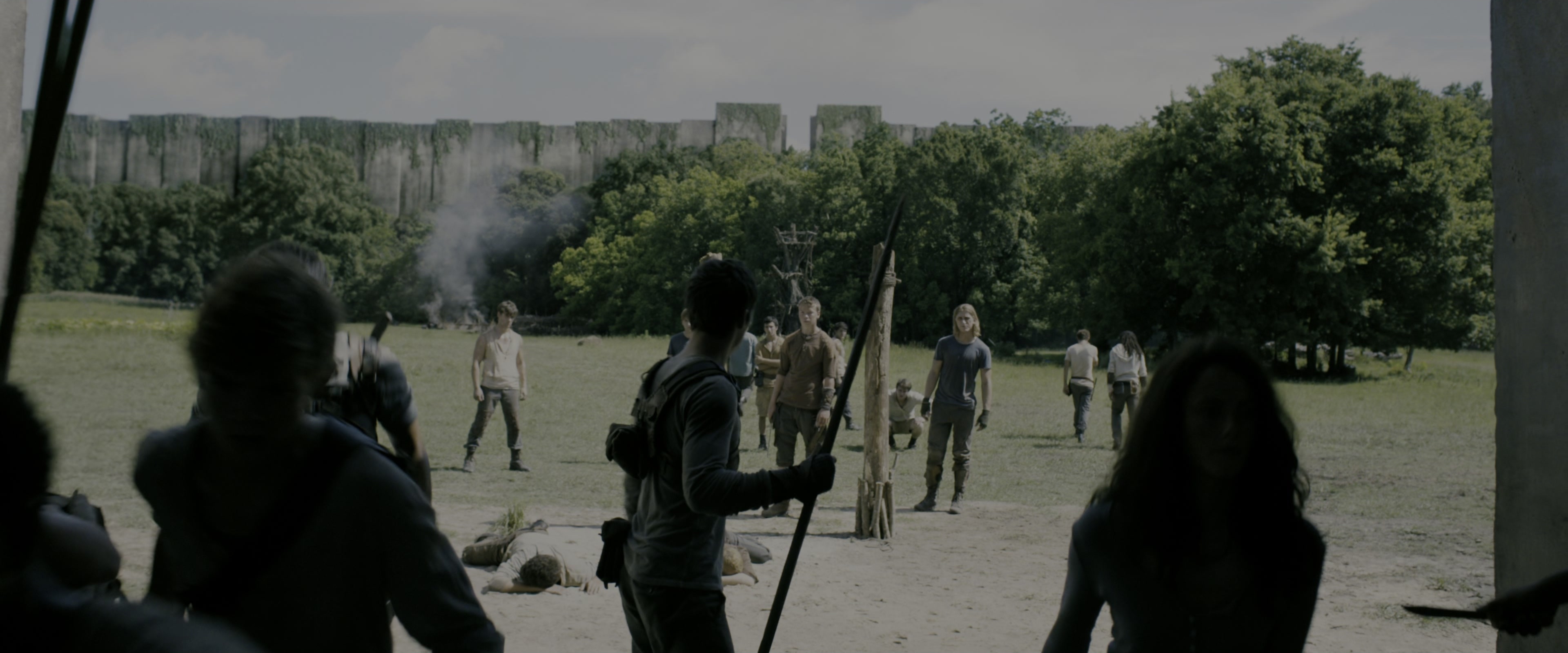 The Maze Runner (2014), wide, 2.40:1 — film still