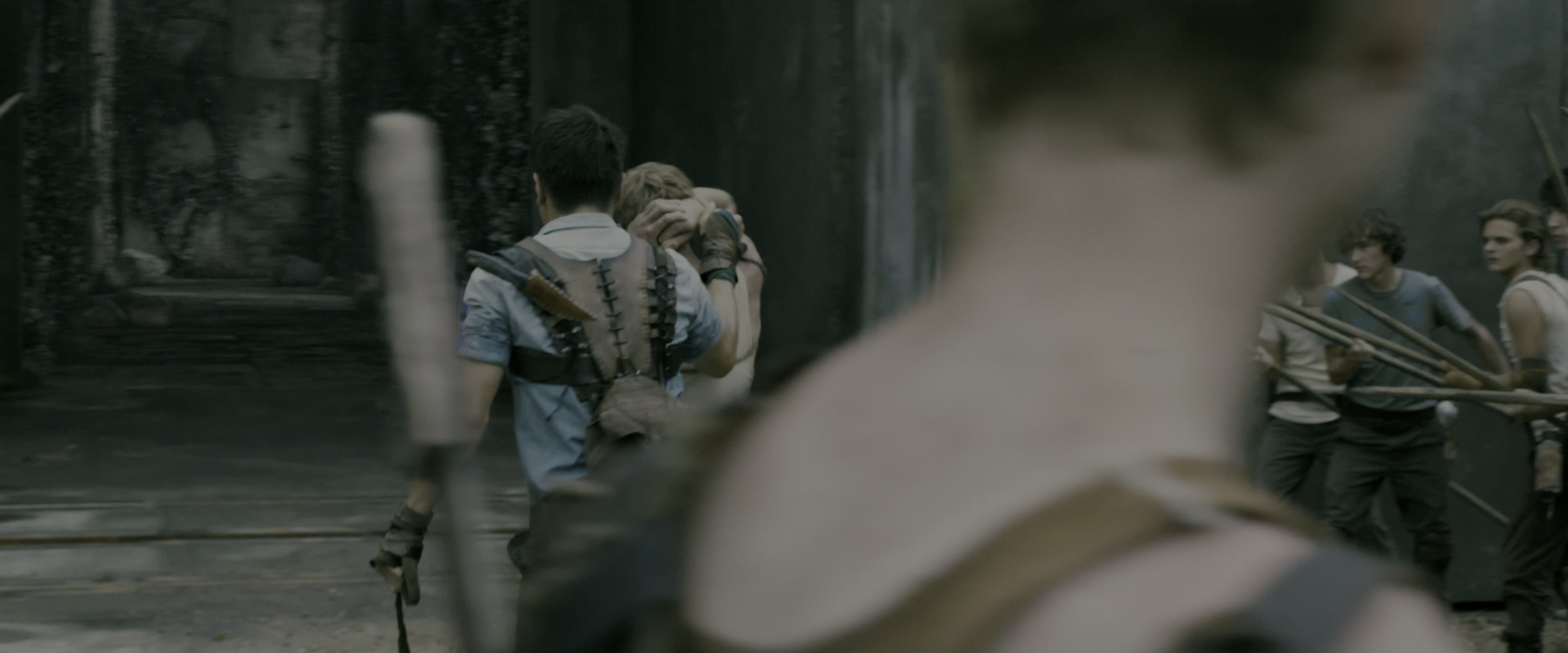 The Maze Runner (2014), wide, 2.40:1 — film still