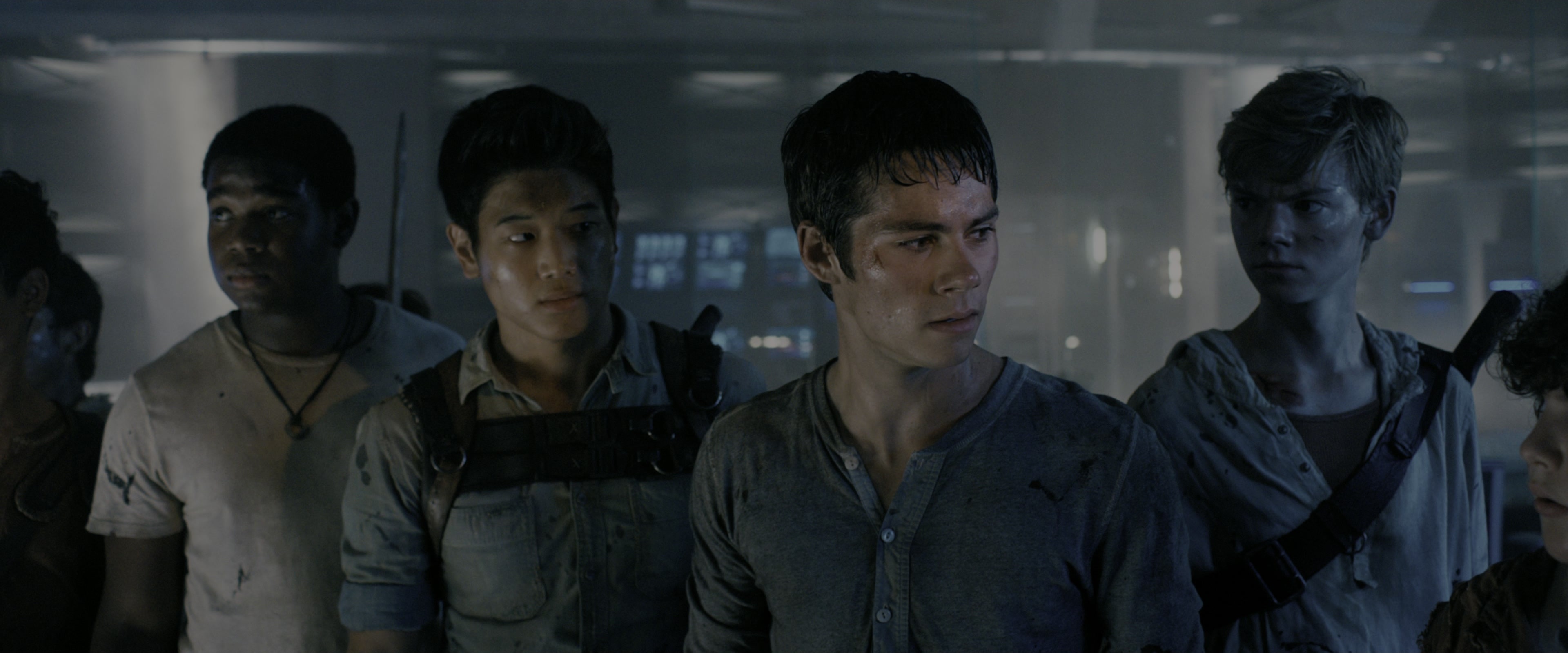 The Maze Runner (2014), wide, 2.40:1 — film still