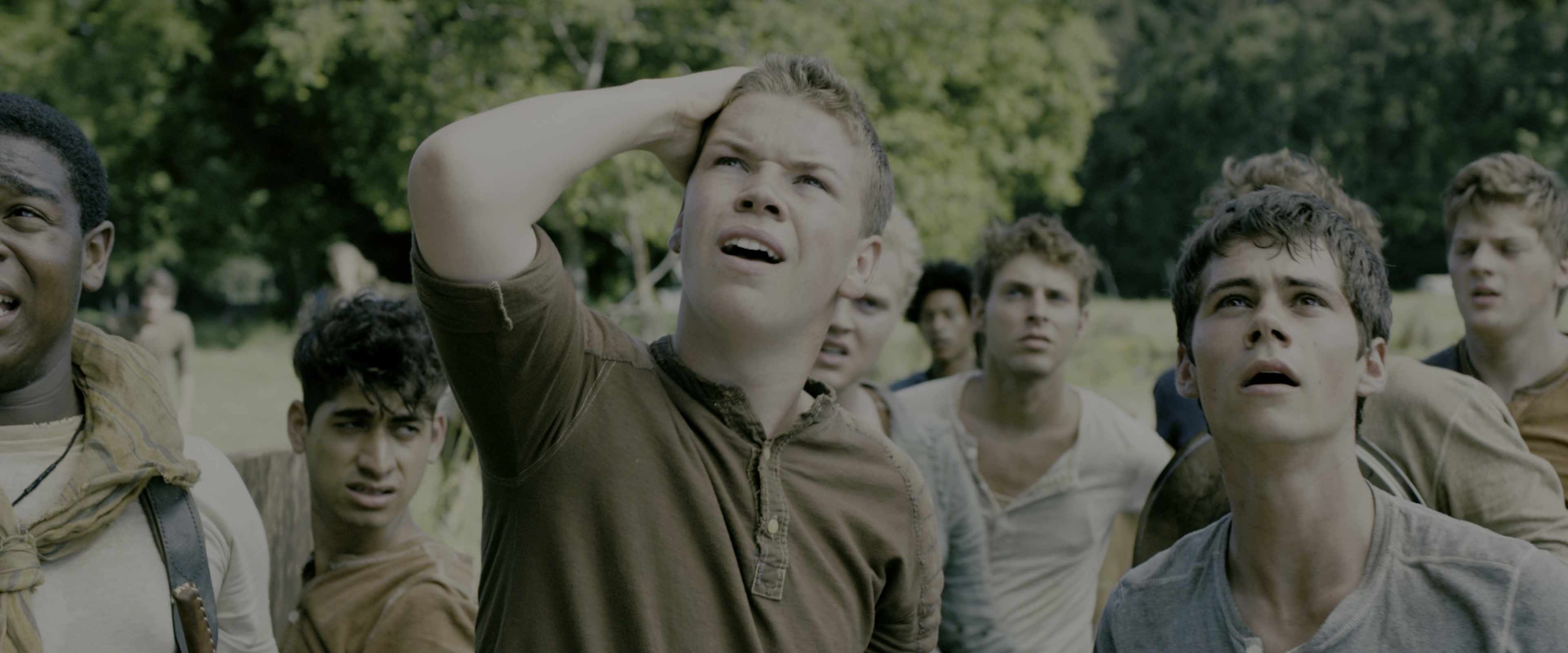 The Maze Runner (2014), wide, 2.40:1 — film still