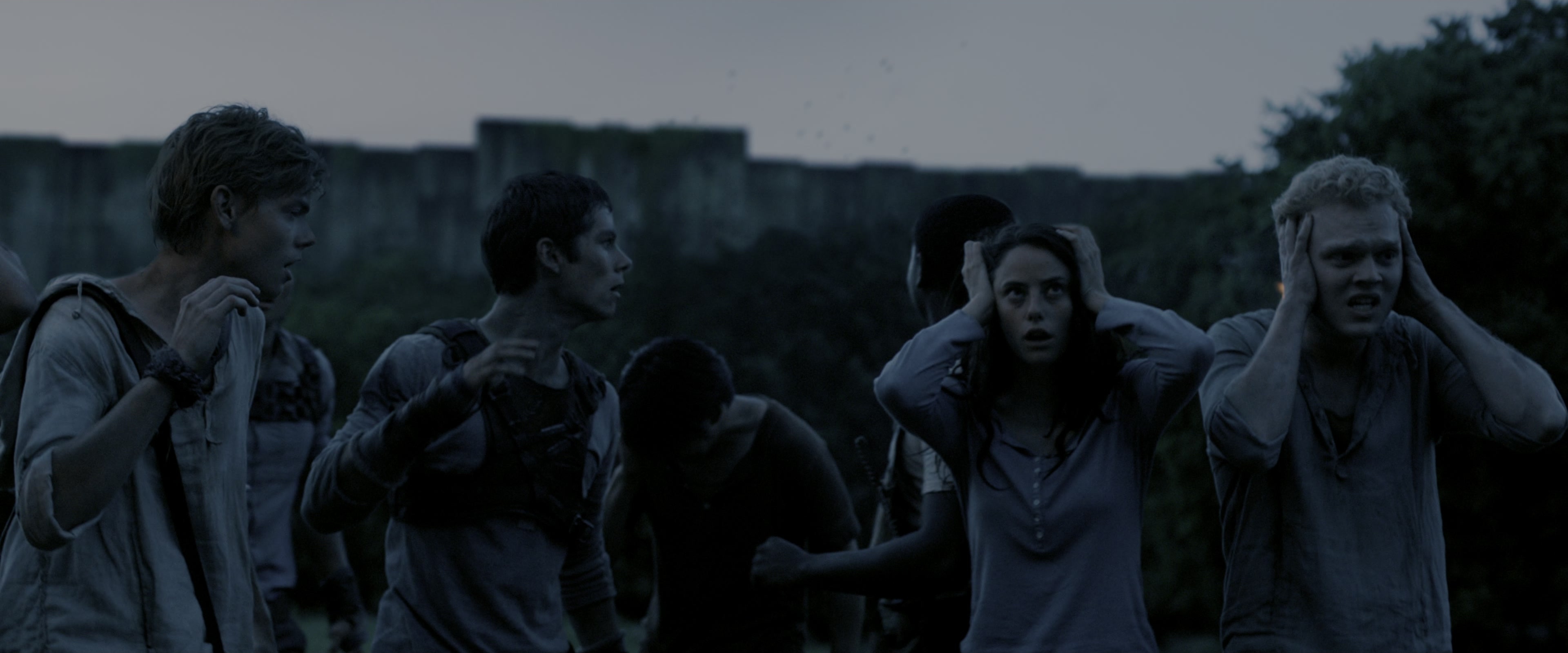 The Maze Runner (2014), wide, 2.40:1 — film still