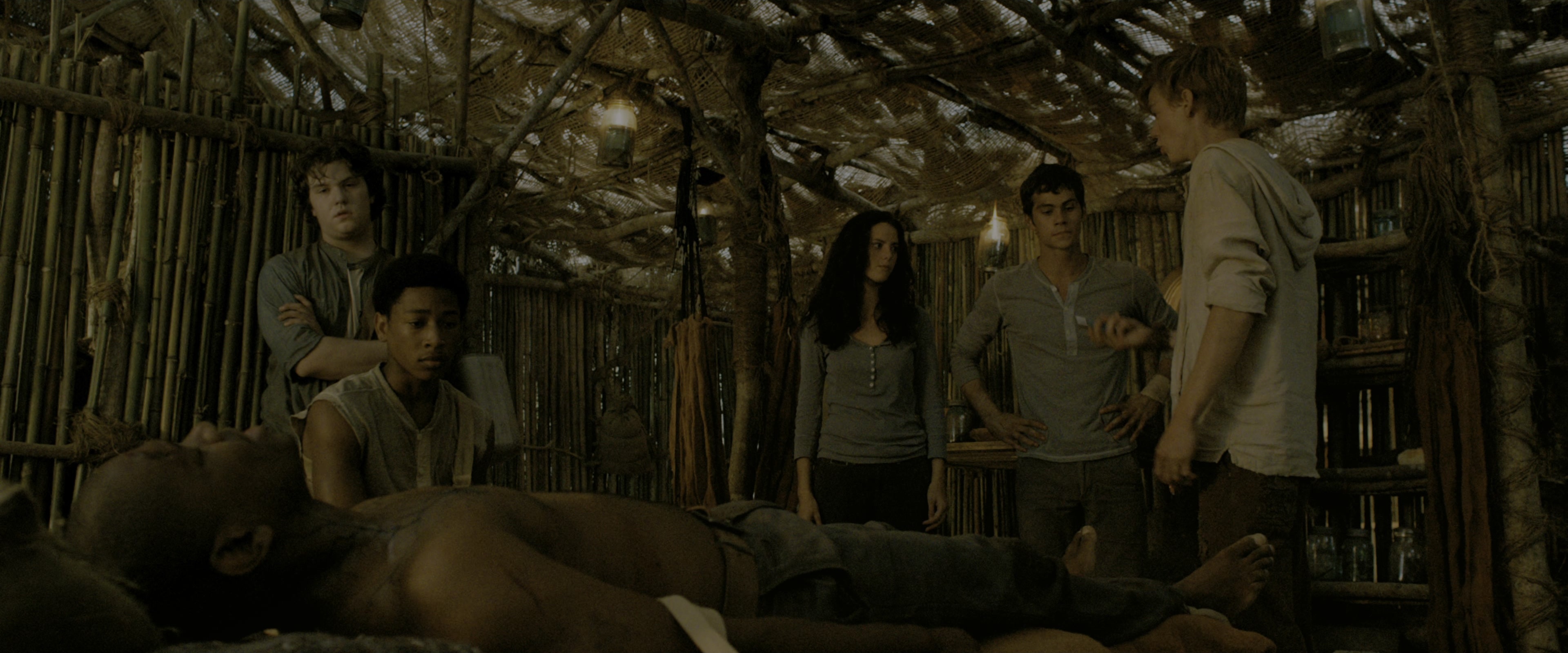 The Maze Runner (2014), wide, 2.40:1 — film still