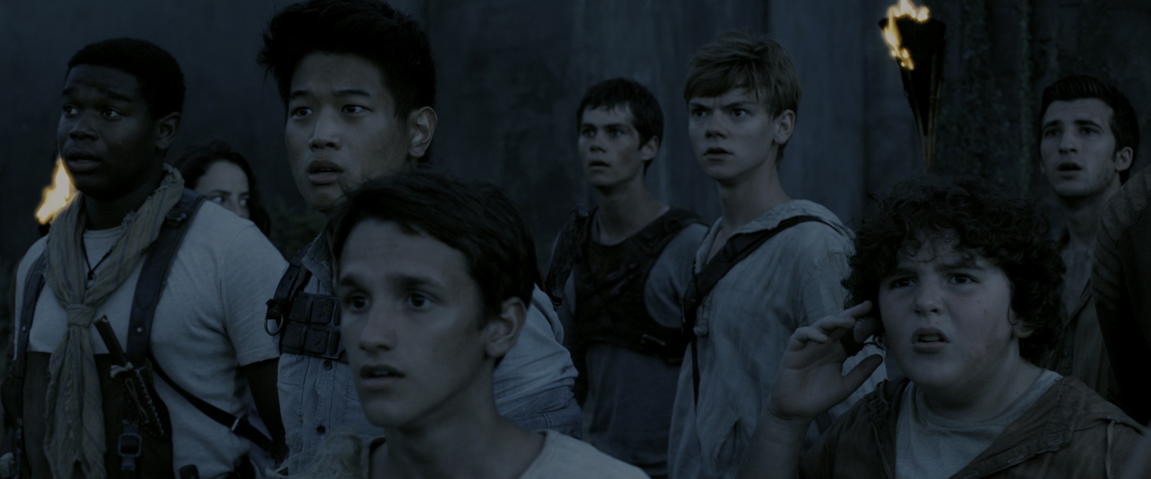 The Maze Runner (2014), wide, 2.40:1 — film still