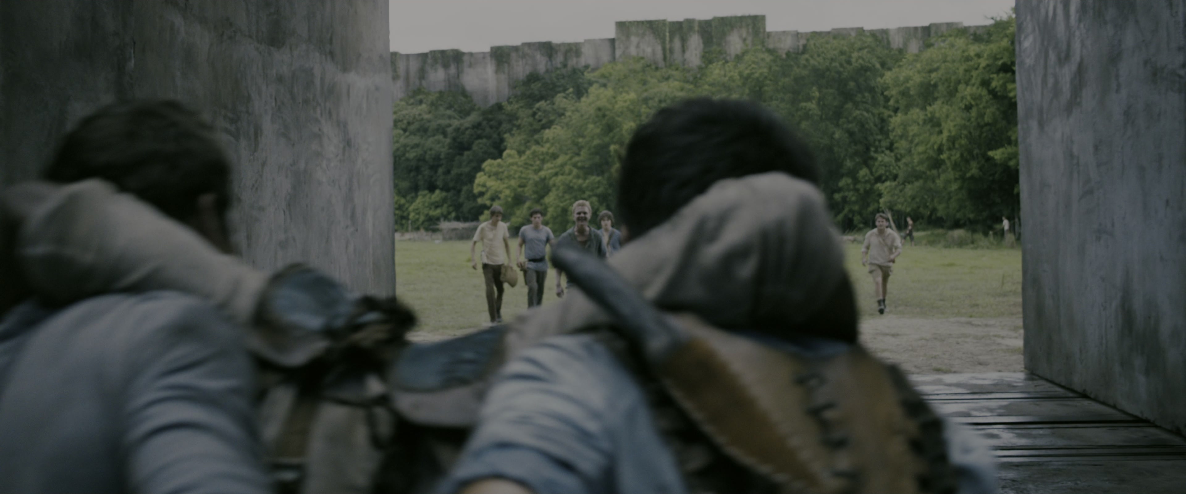 The Maze Runner (2014), wide, 2.40:1 — film still