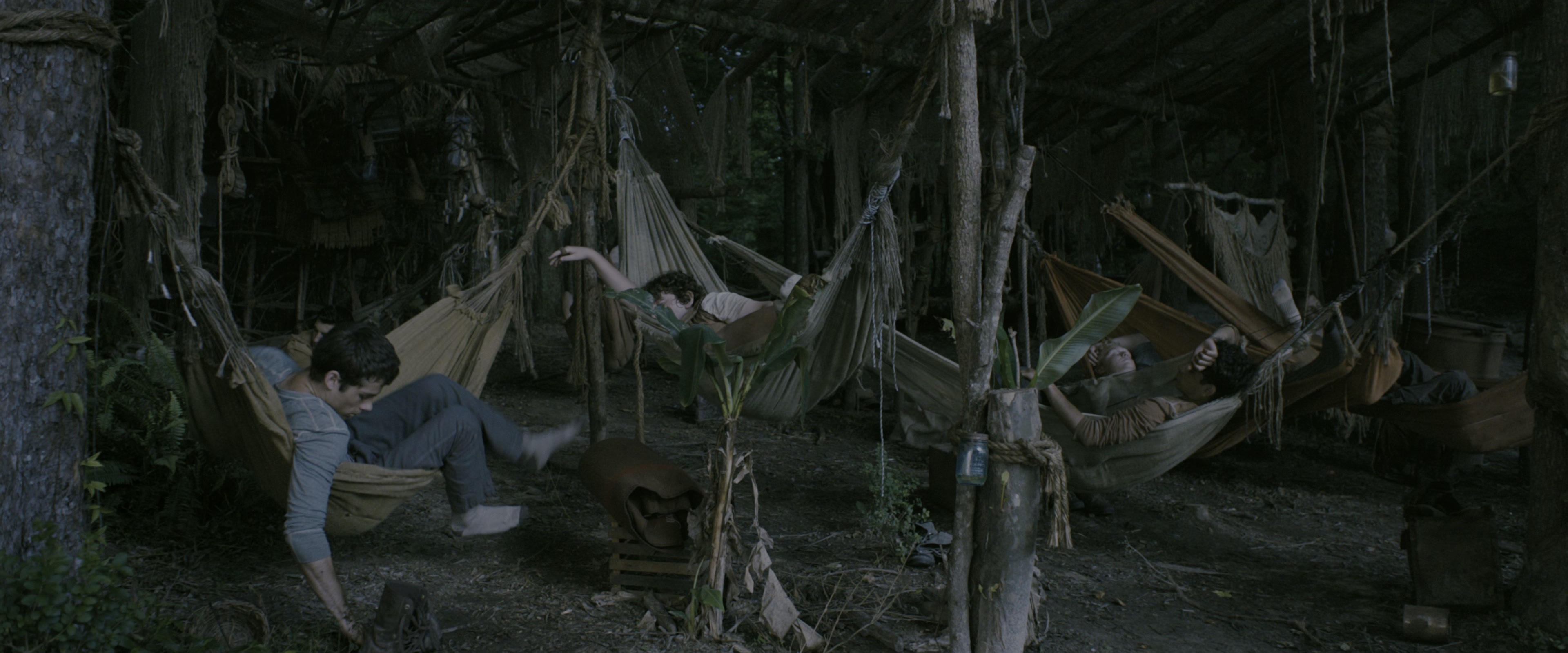 The Maze Runner (2014), wide, 2.40:1 — film still