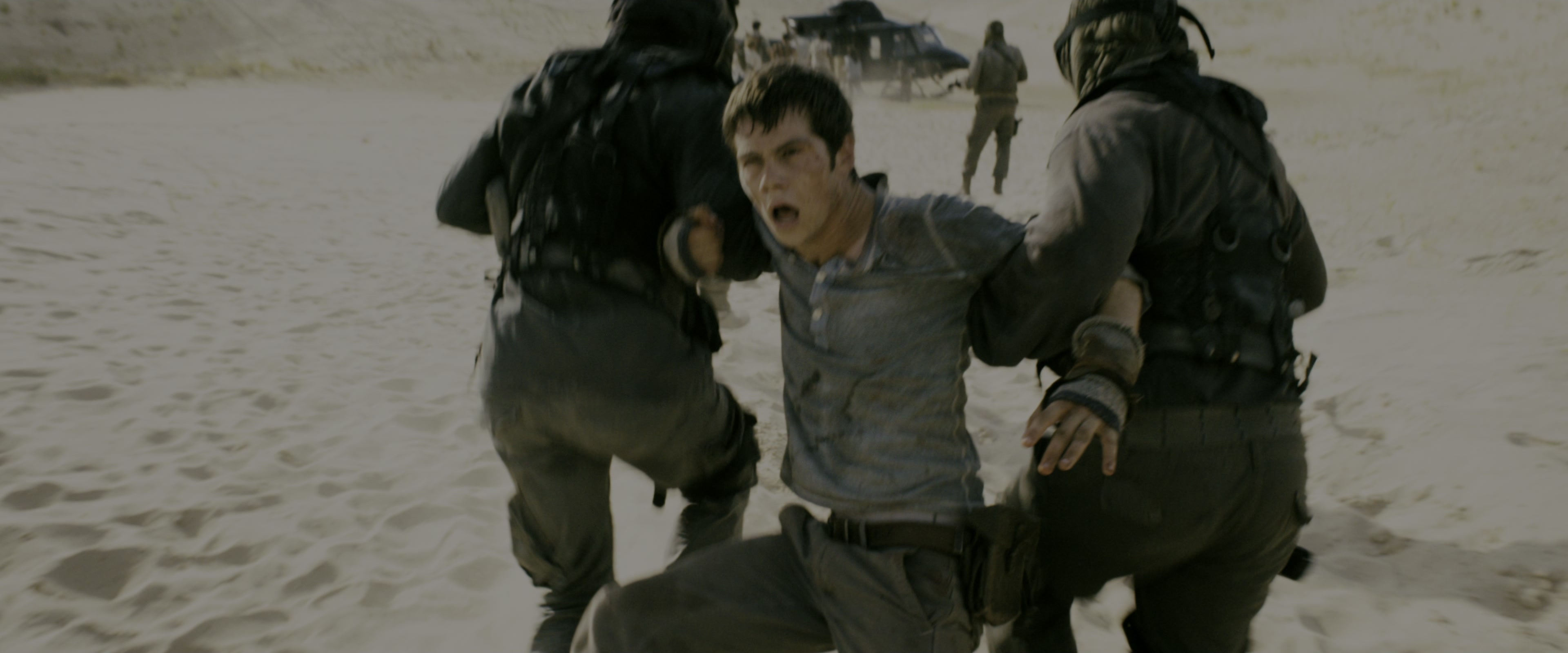 The Maze Runner (2014), wide, 2.40:1 — film still