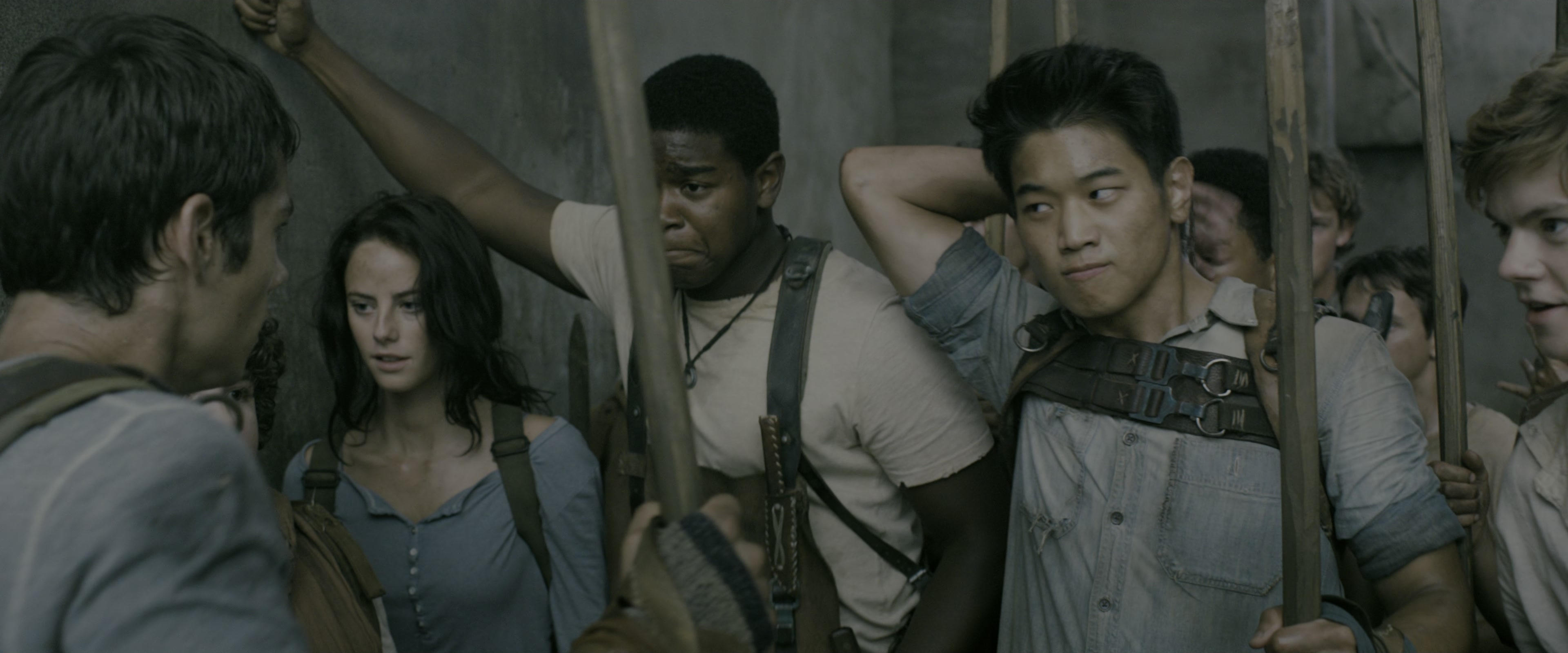 The Maze Runner (2014), wide, 2.40:1 — film still