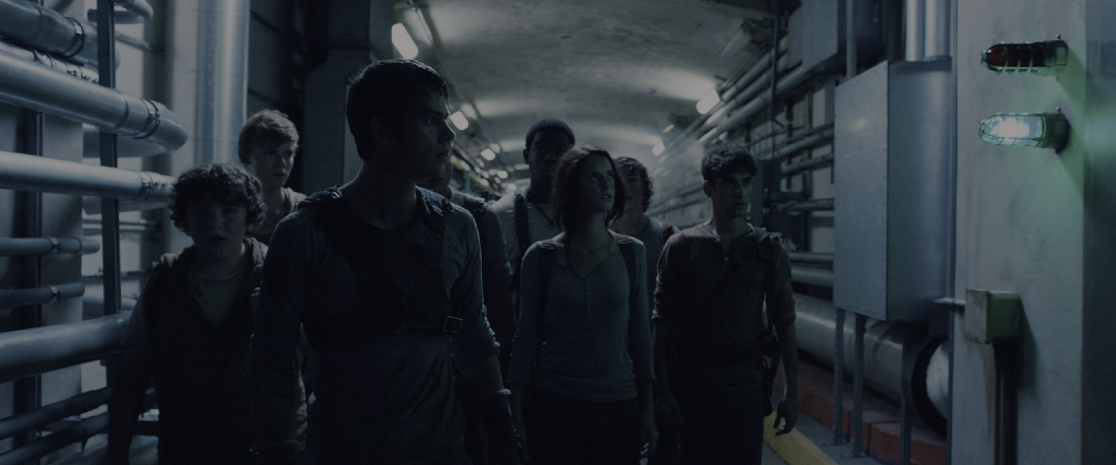 The Maze Runner (2014), wide, 2.40:1 — film still