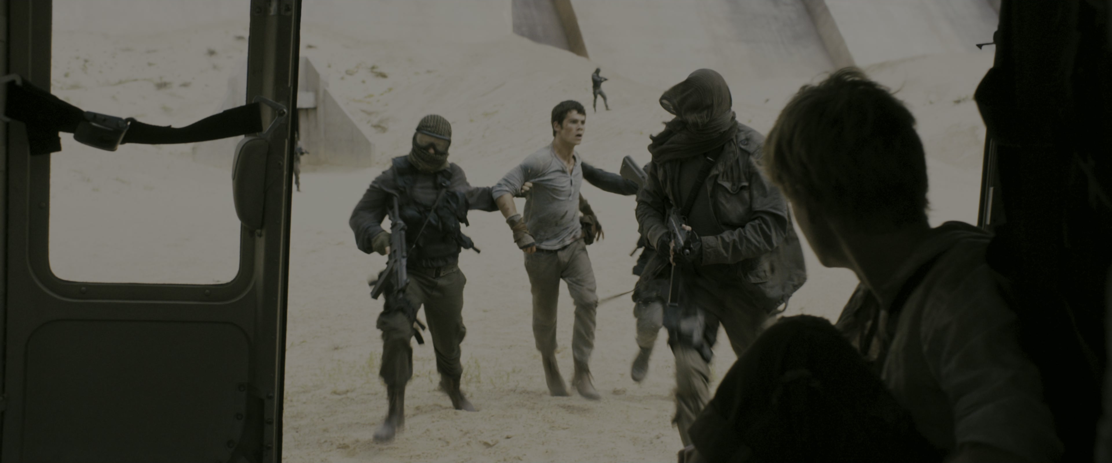The Maze Runner (2014), wide, 2.40:1 — film still