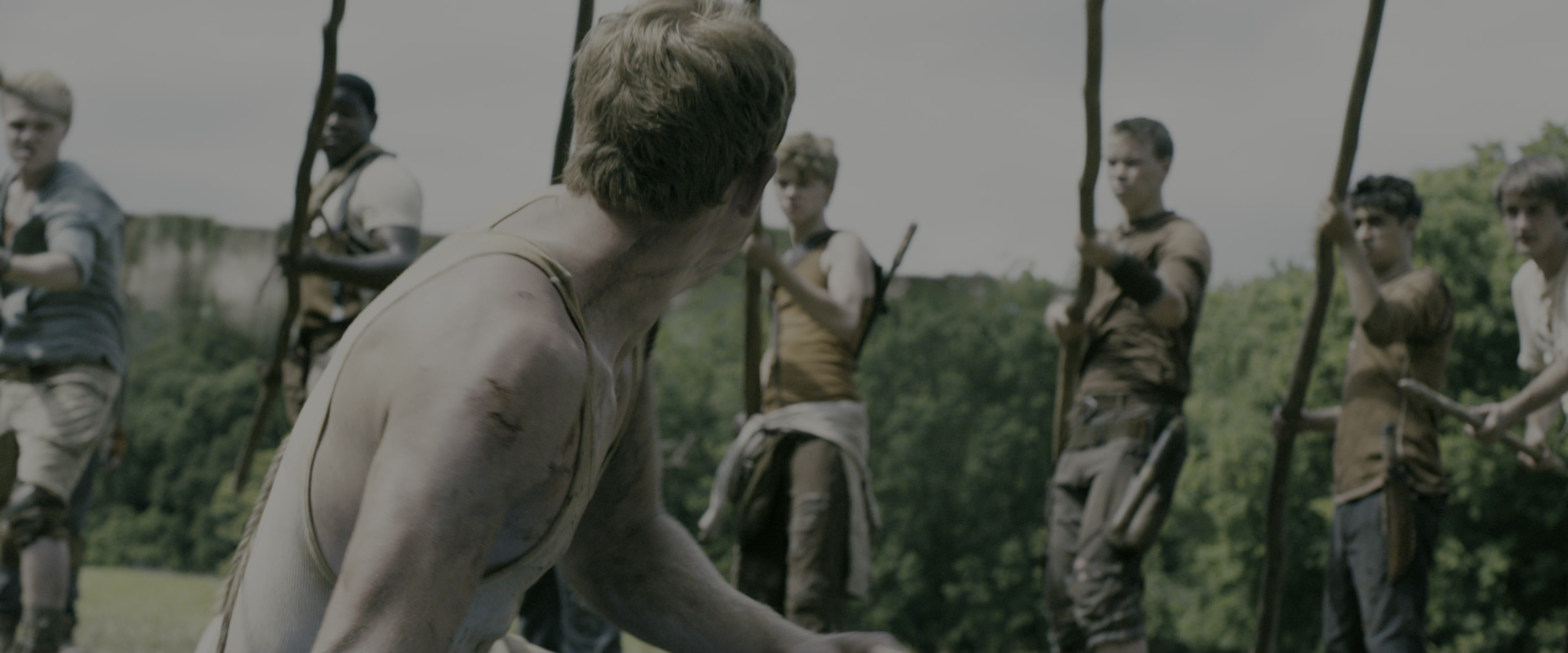 The Maze Runner (2014), wide, 2.40:1 — film still