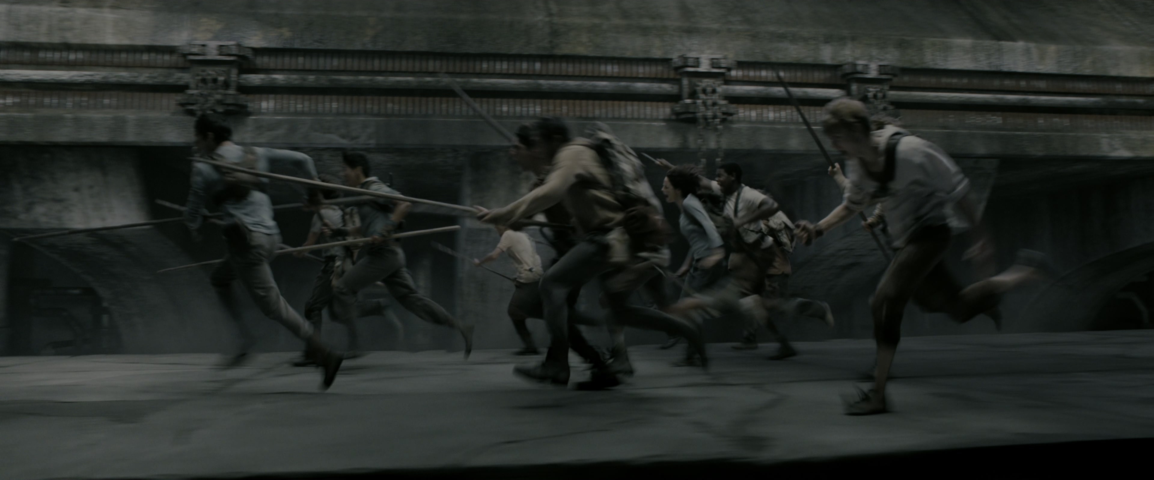 The Maze Runner (2014), wide, 2.40:1 — film still