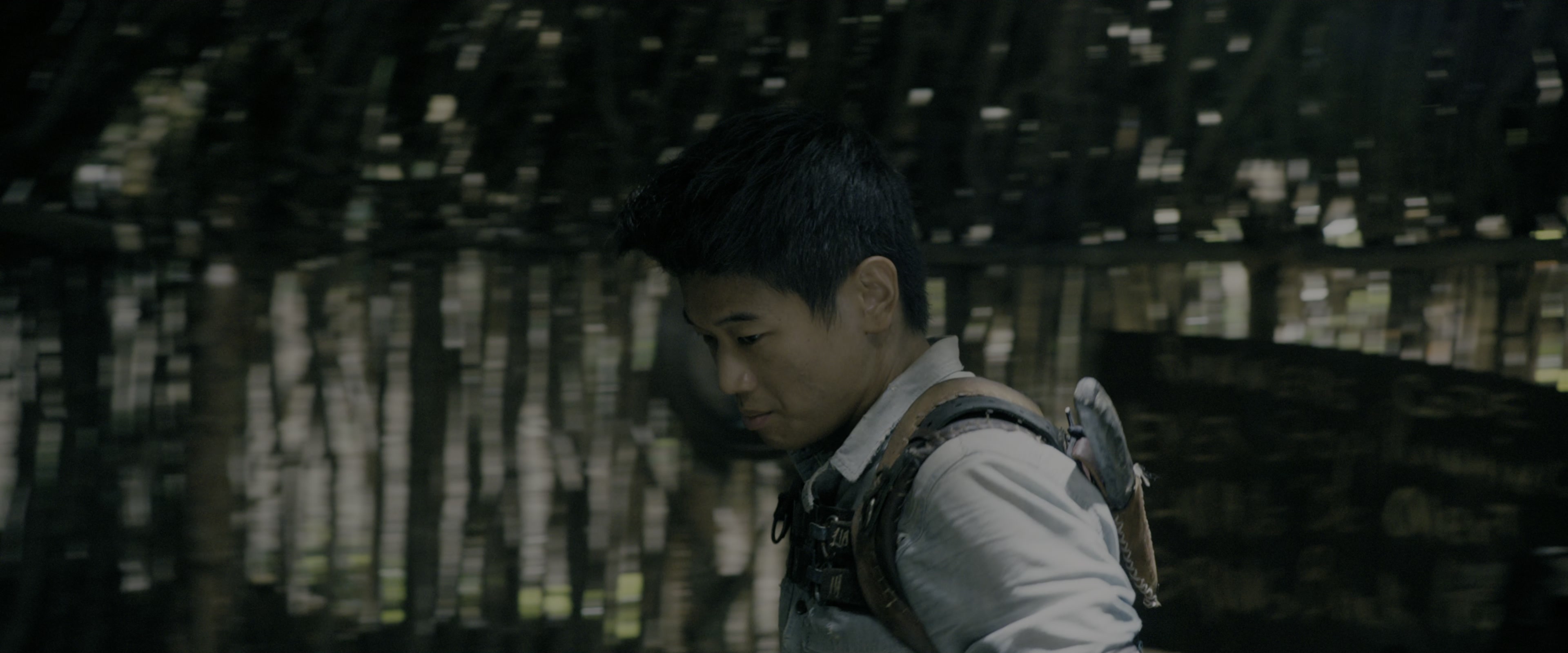 The Maze Runner (2014), wide, 2.40:1 — film still