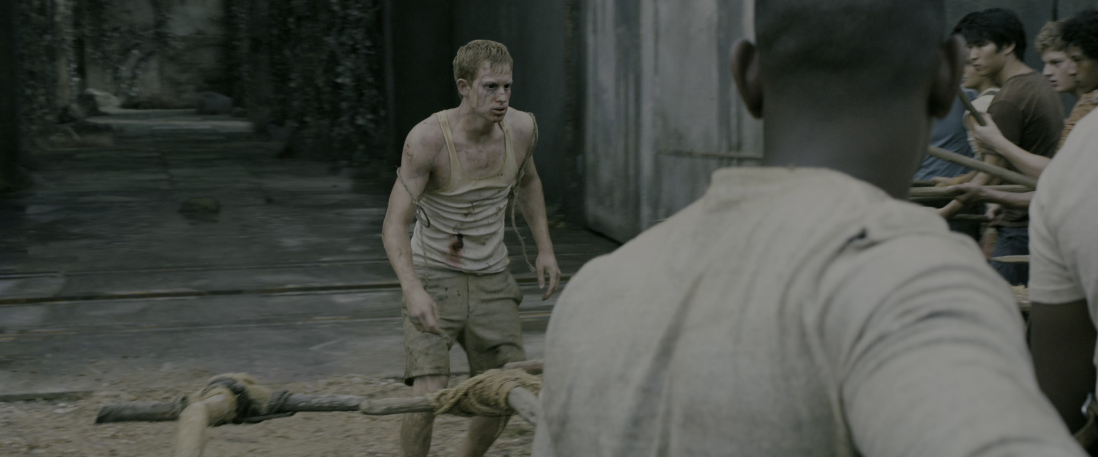 The Maze Runner (2014), wide, 2.40:1 — film still