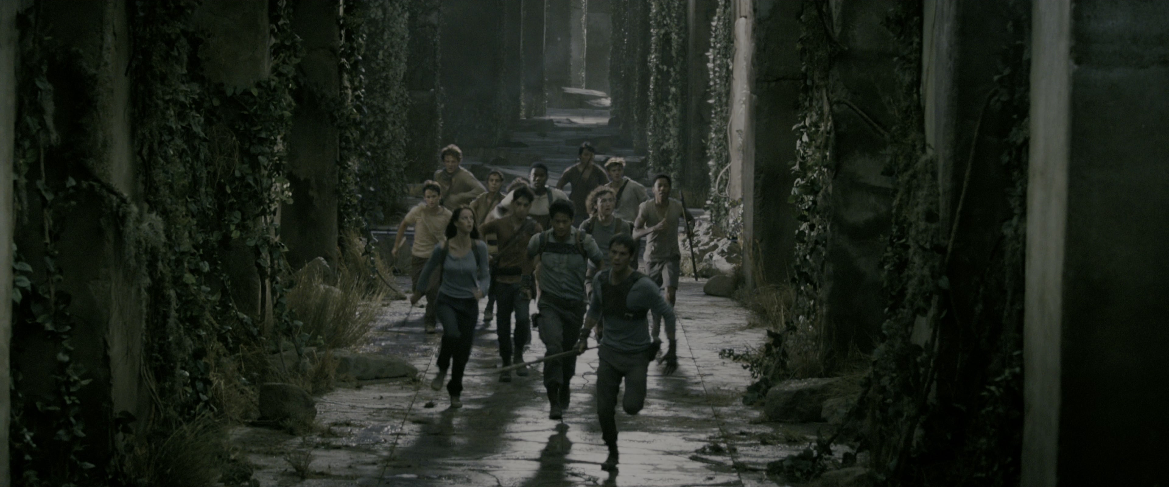 The Maze Runner (2014), wide, 2.40:1 — film still
