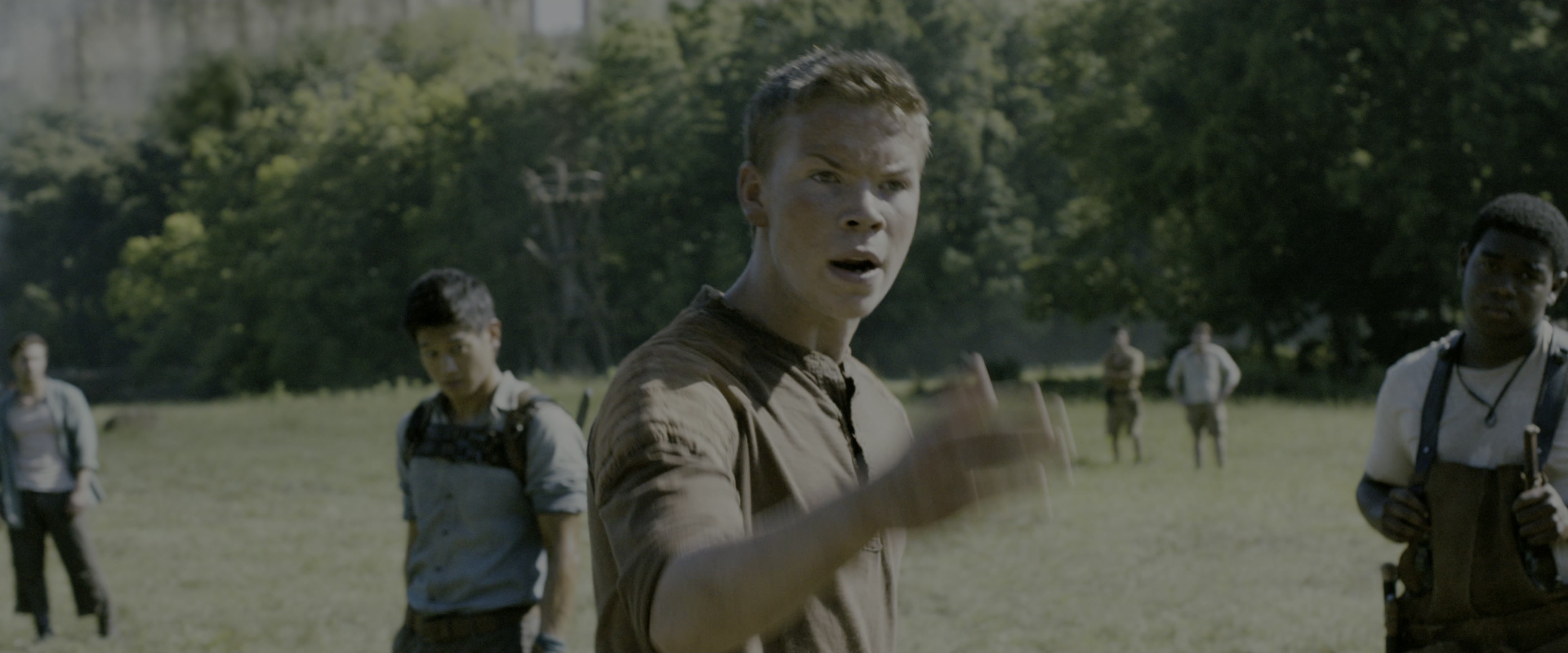 The Maze Runner (2014), wide, 2.40:1 — film still