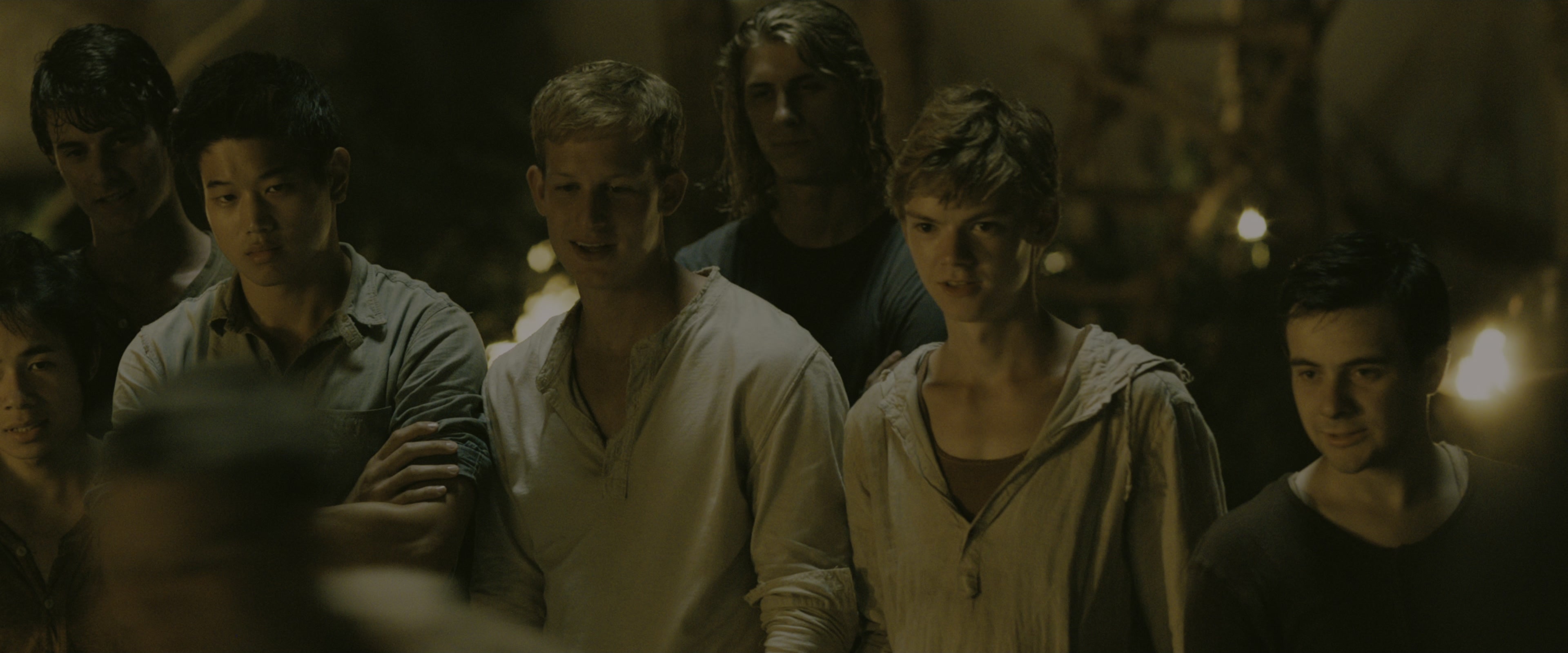 The Maze Runner (2014), wide, 2.40:1 — film still