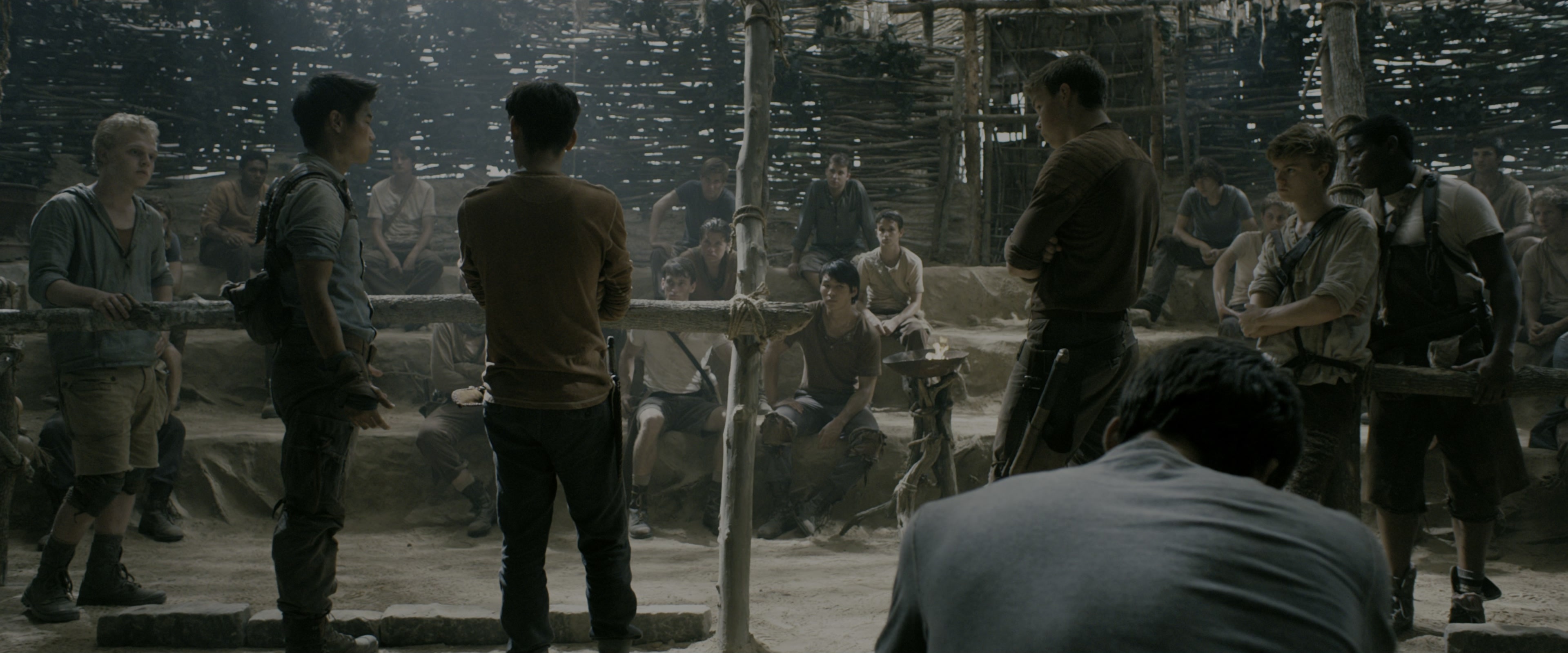The Maze Runner (2014), wide, 2.40:1 — film still