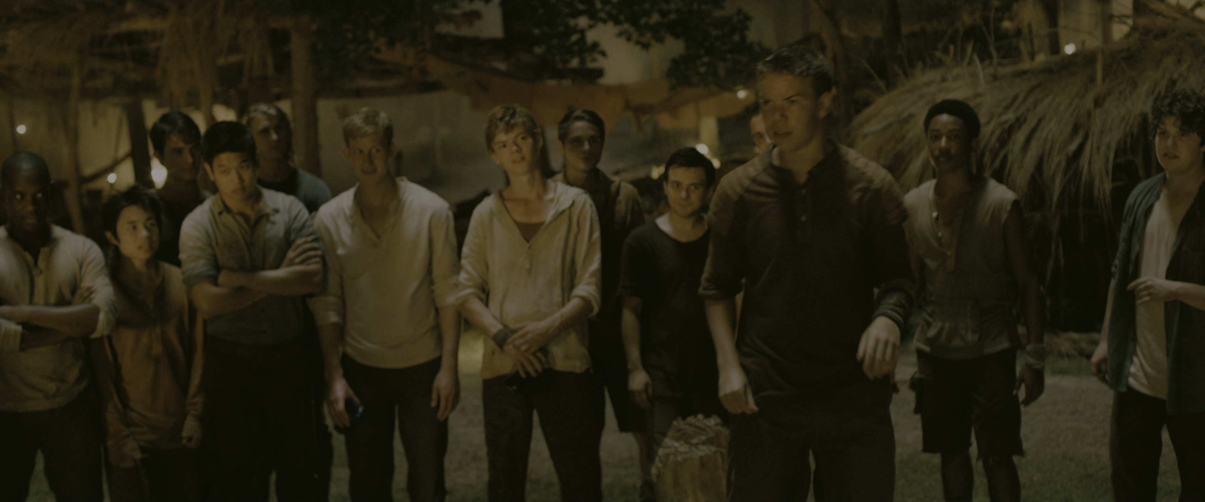 The Maze Runner (2014), wide, 2.40:1 — film still