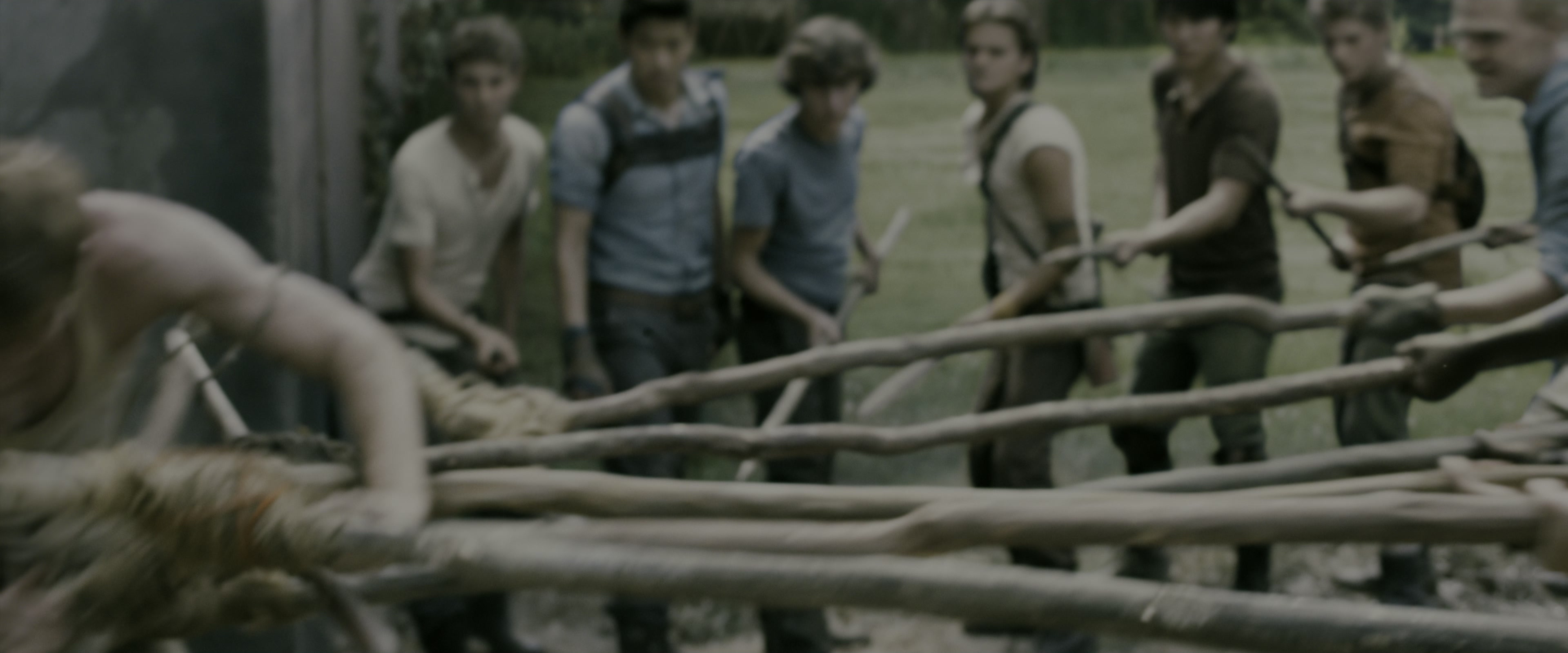 The Maze Runner (2014), wide, 2.40:1 — film still