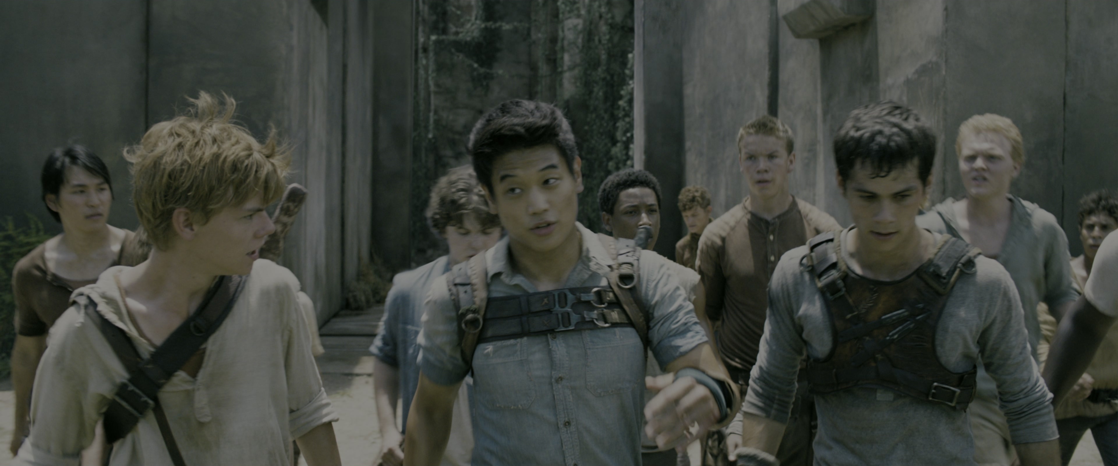 The Maze Runner (2014), wide, 2.40:1 — film still
