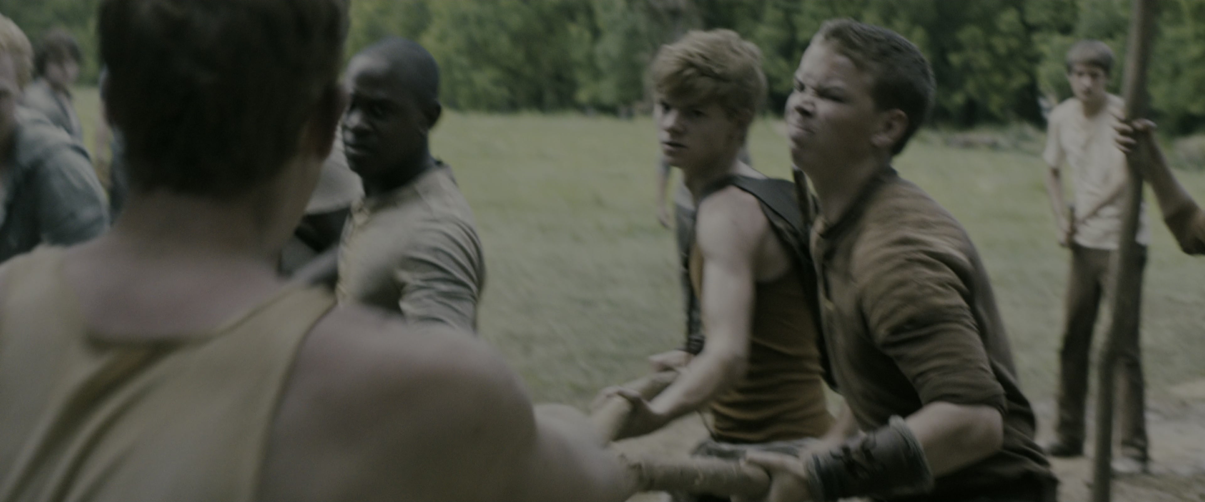 The Maze Runner (2014), wide, 2.40:1 — film still