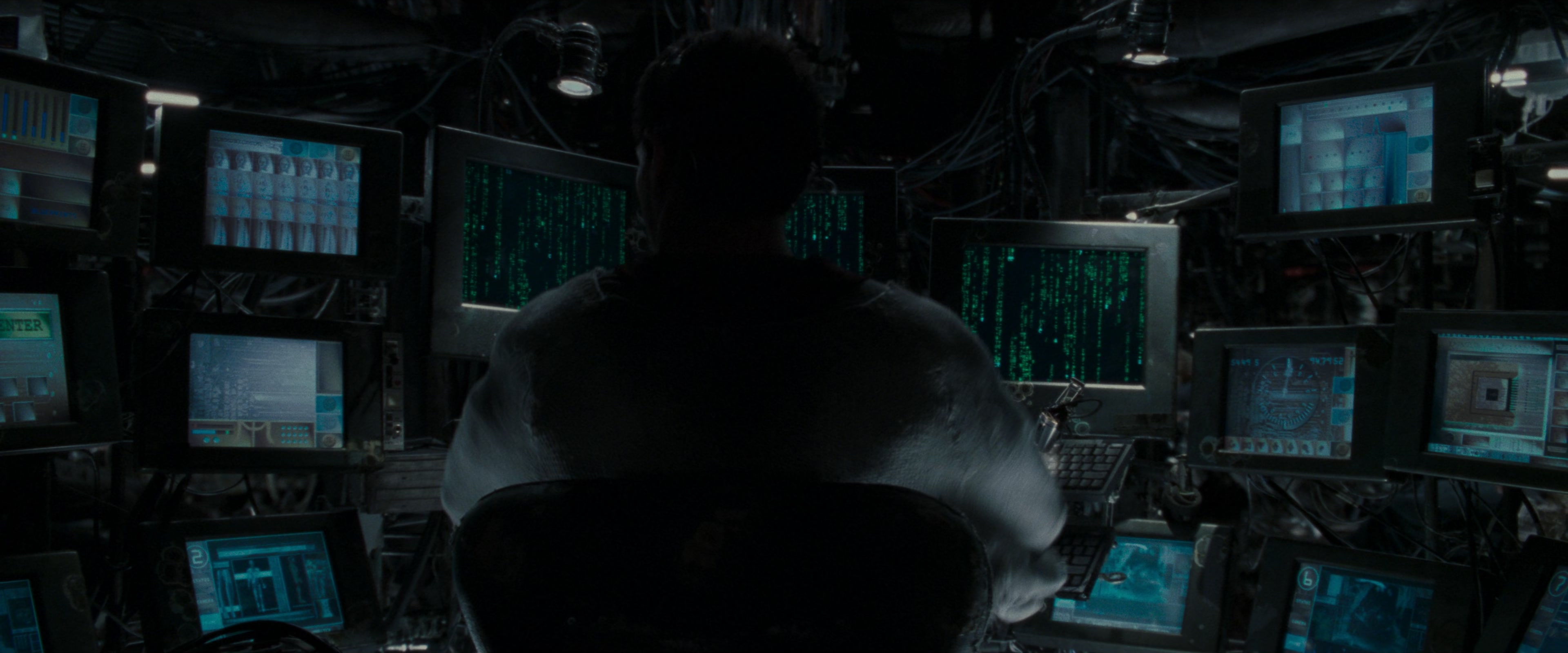 The Matrix (1999), wide, 2.40:1 — film still