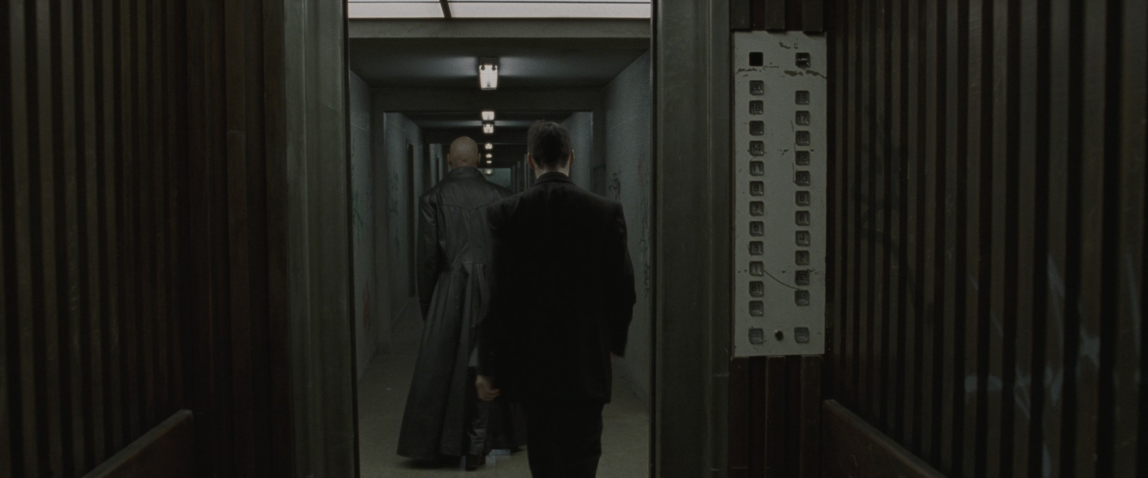 The Matrix (1999), wide, 2.40:1 — film still