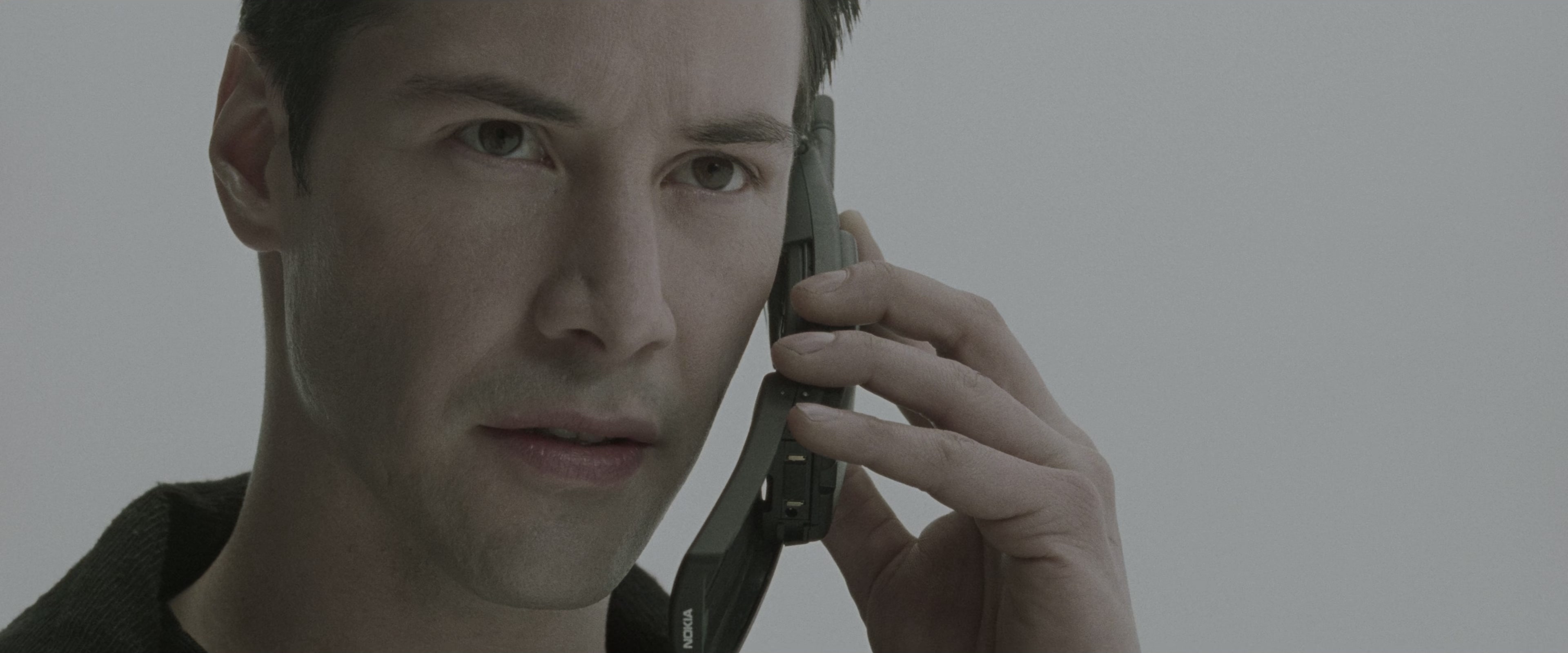 The Matrix (1999), close, 2.40:1 — film still