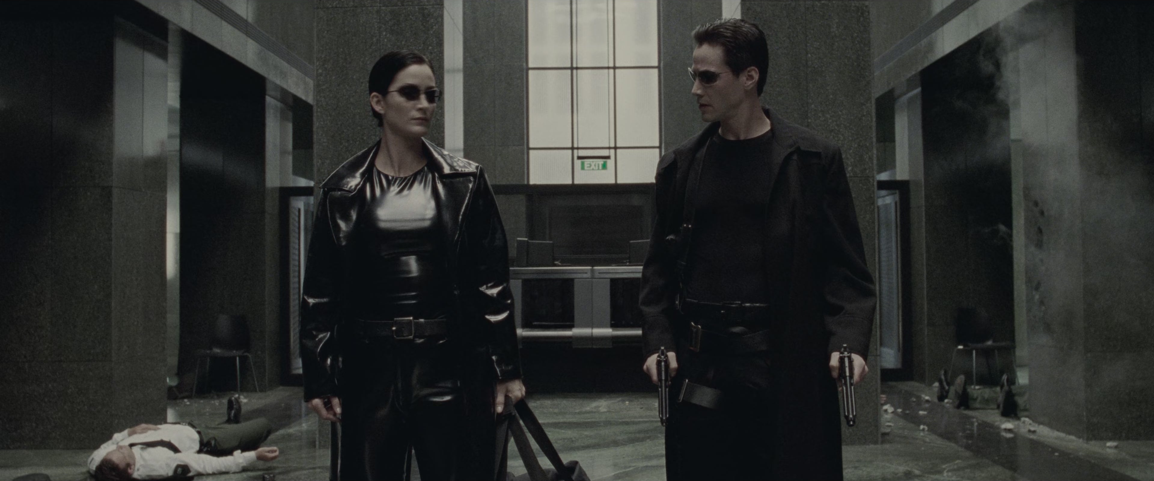 The Matrix (1999), wide, 2.40:1 — film still