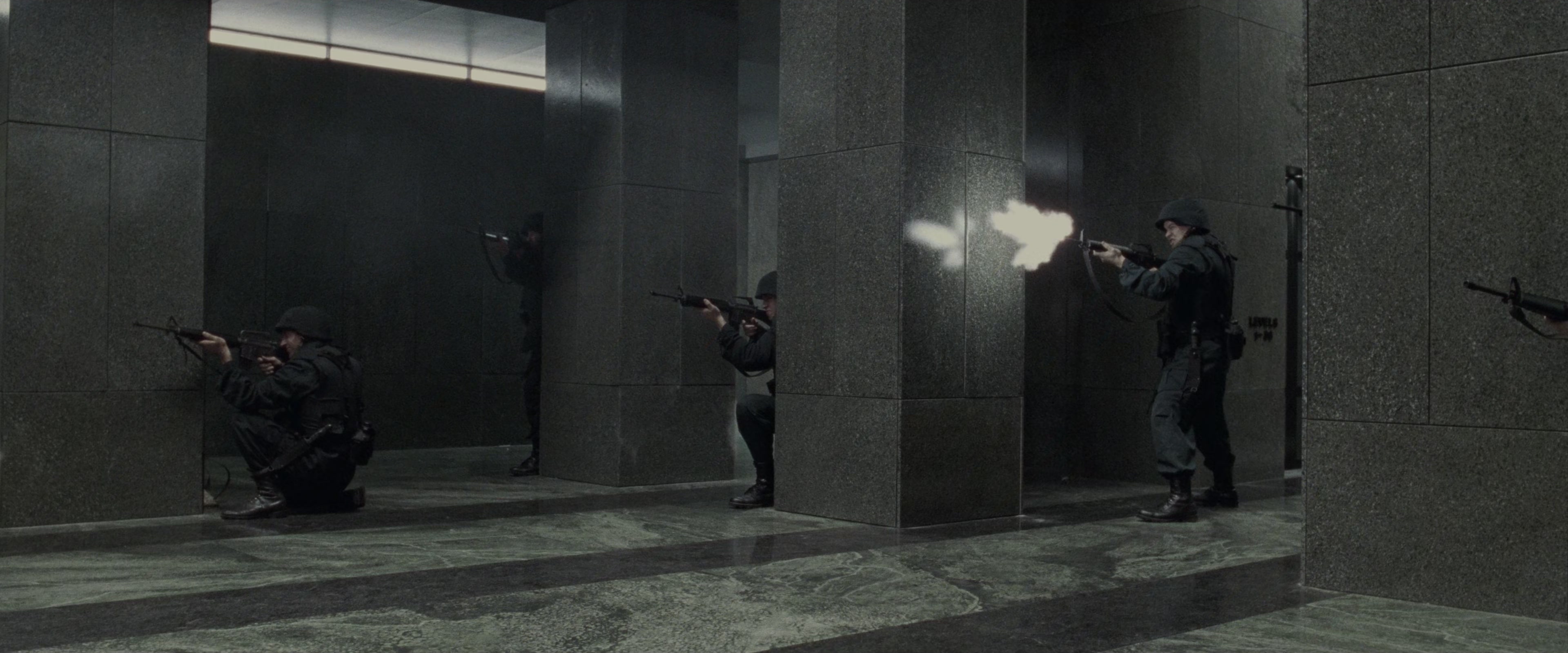 The Matrix (1999), wide, 2.40:1 — film still