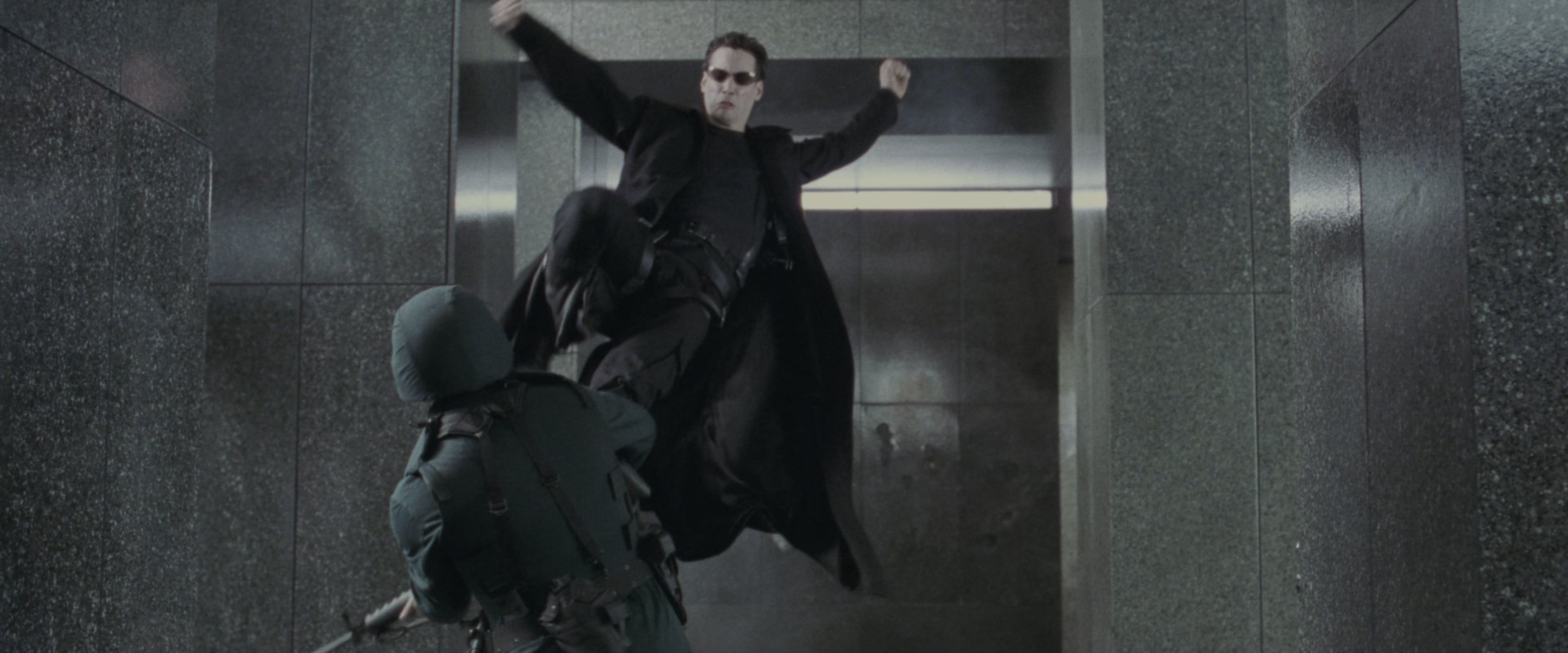 The Matrix (1999), wide, 2.40:1 — film still
