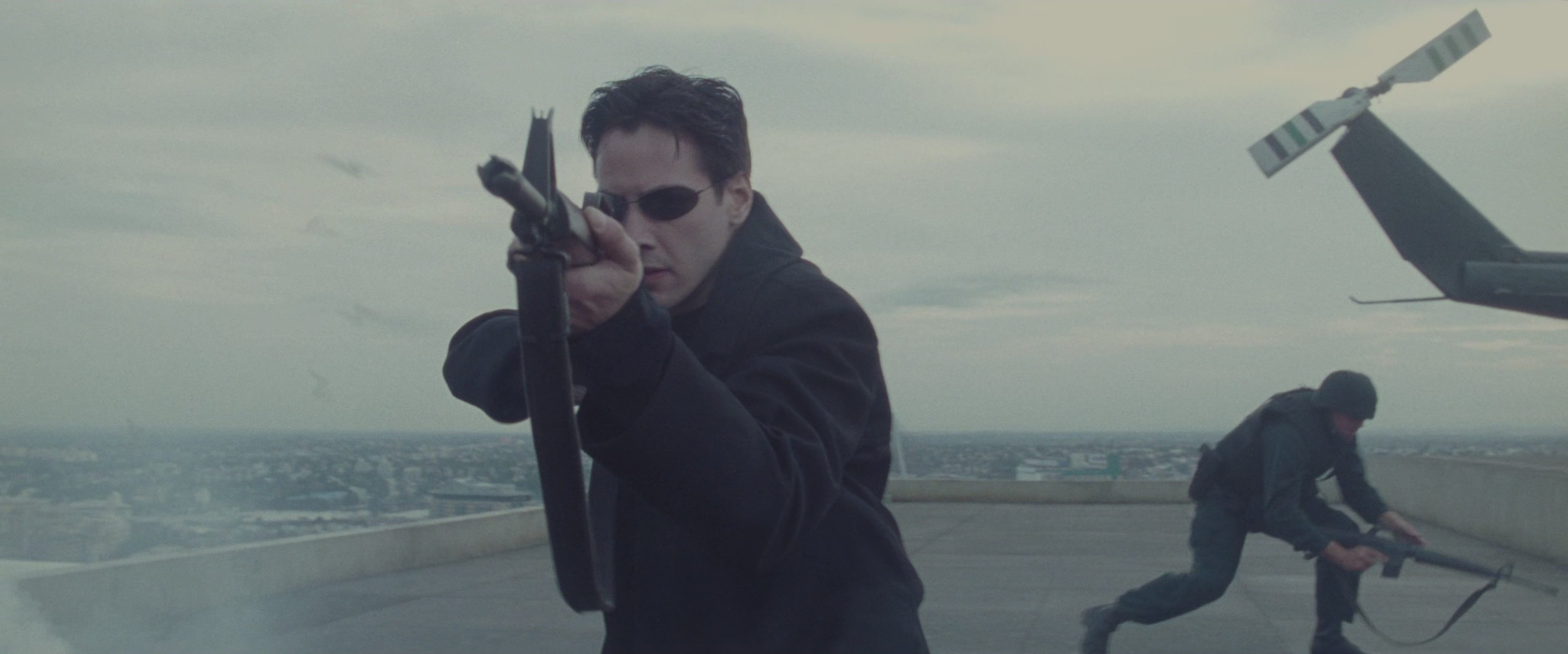 The Matrix (1999), wide, 2.40:1 — film still