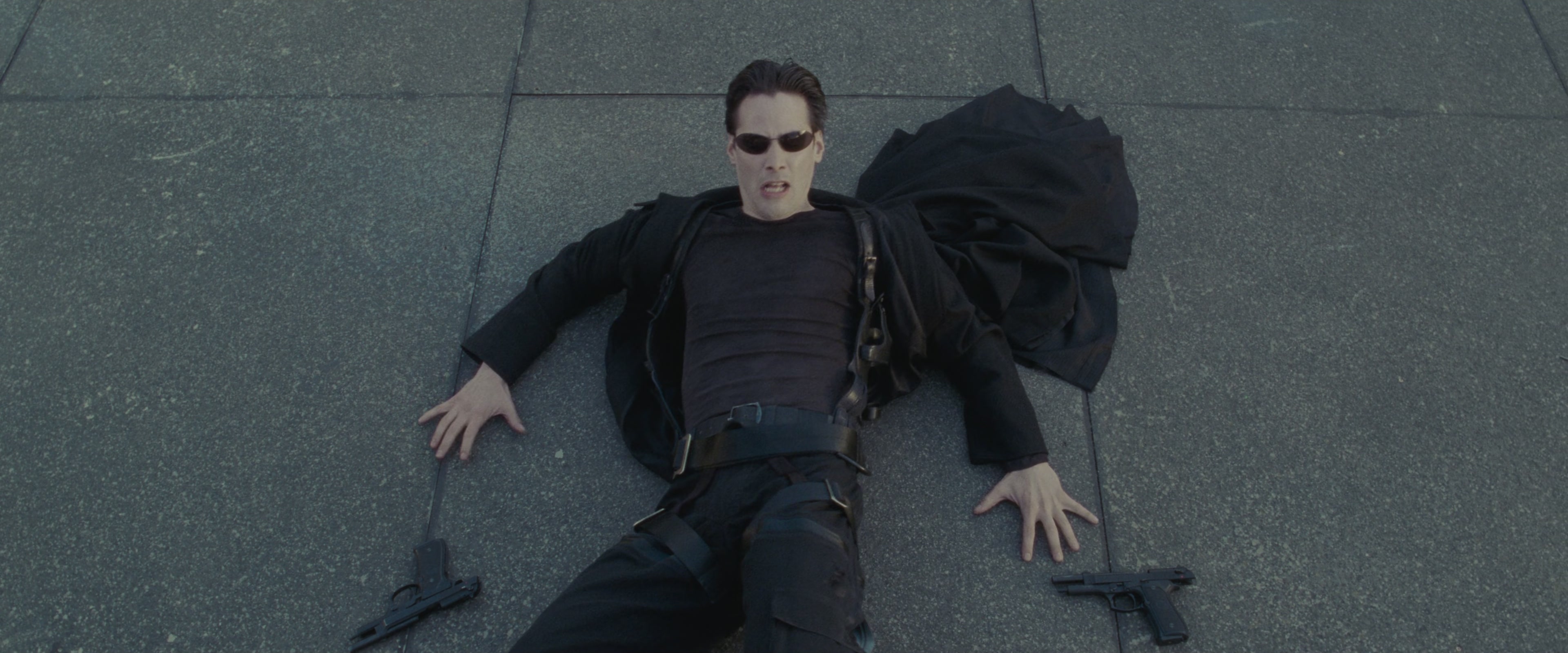 The Matrix (1999), wide, 2.40:1 — film still