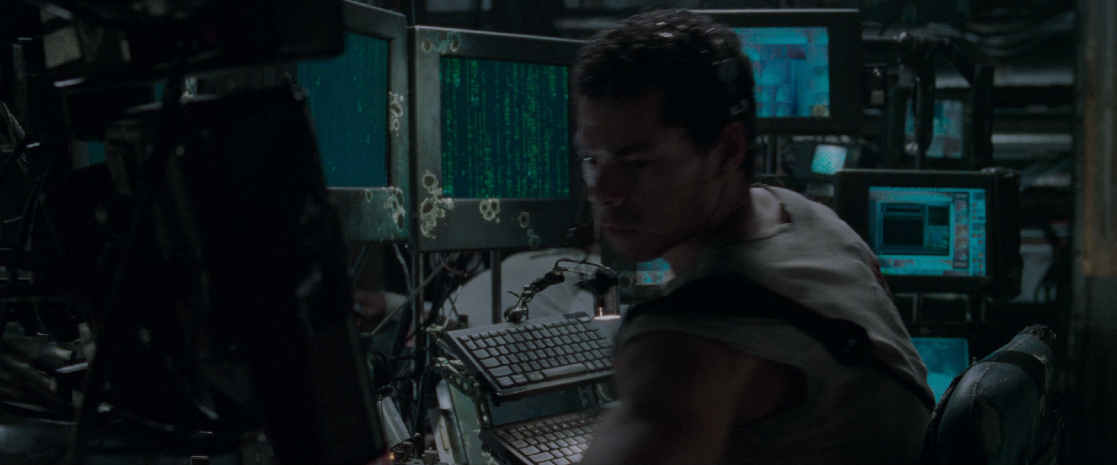The Matrix (1999), wide, 2.40:1 — film still
