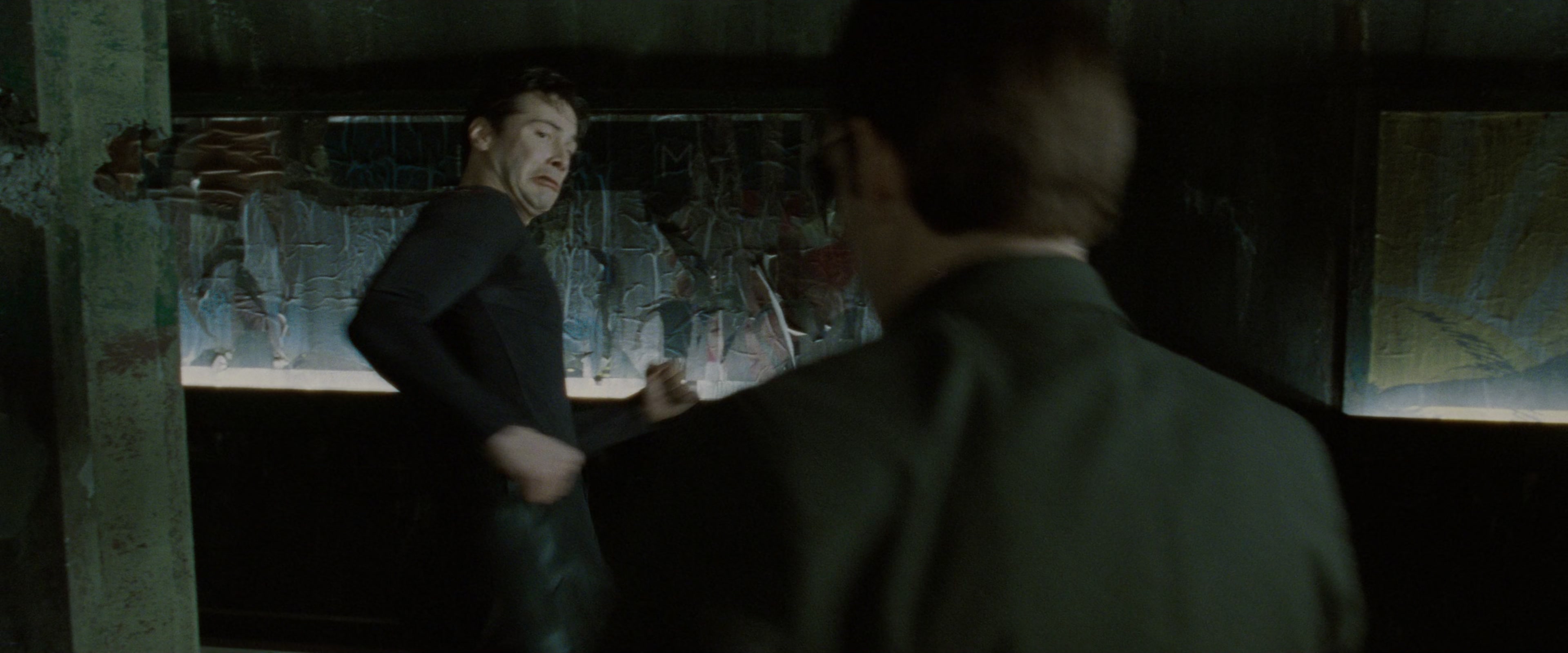 The Matrix (1999), wide, 2.40:1 — film still