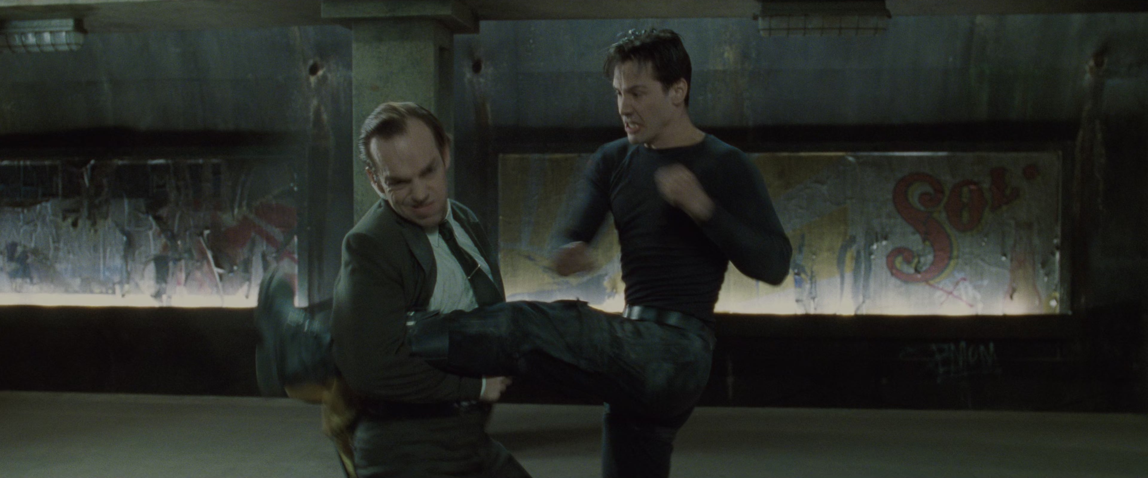 The Matrix (1999), wide, 2.40:1 — film still
