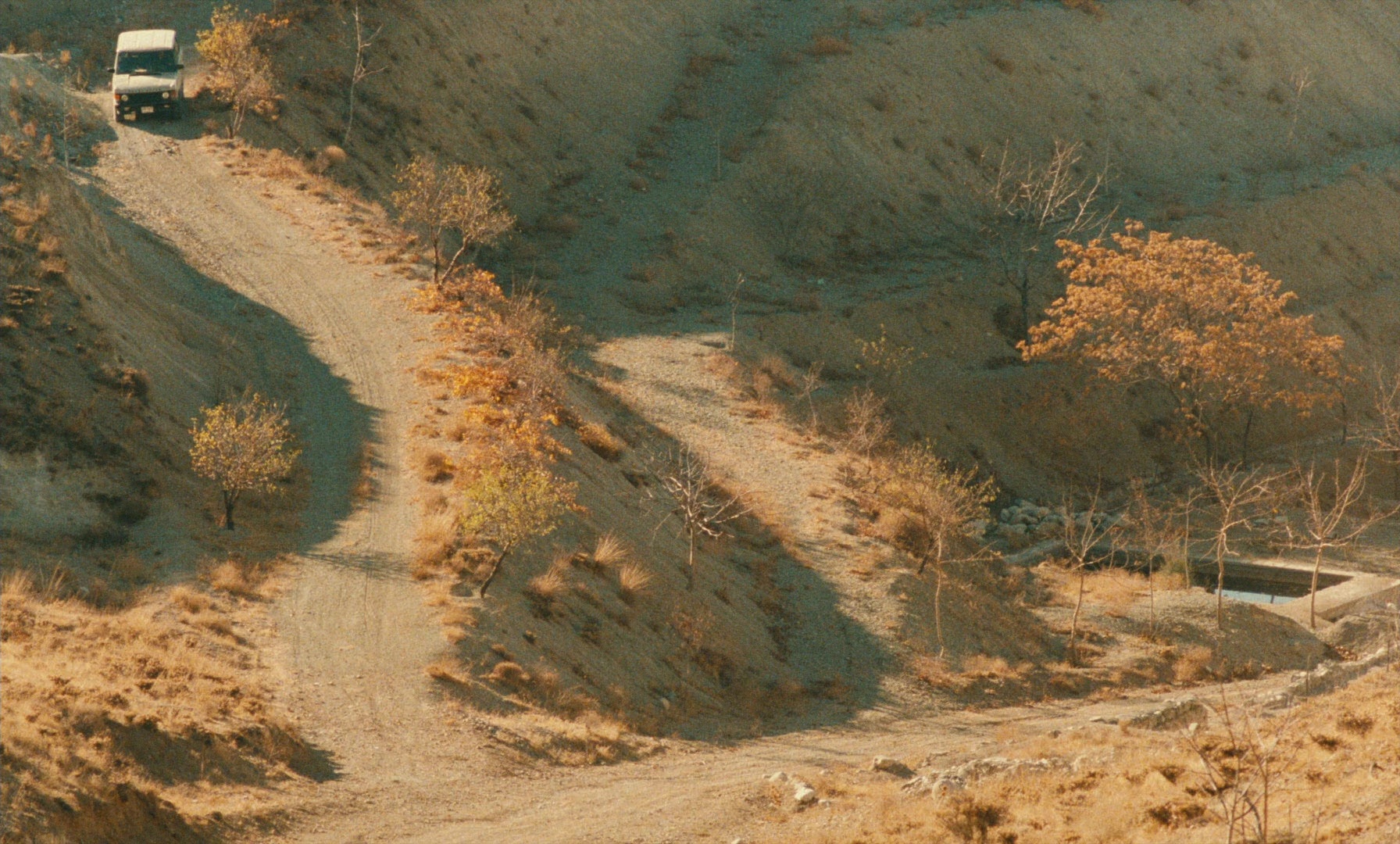 Ta'm e guilass (1997), wide, 1.66:1 — film still