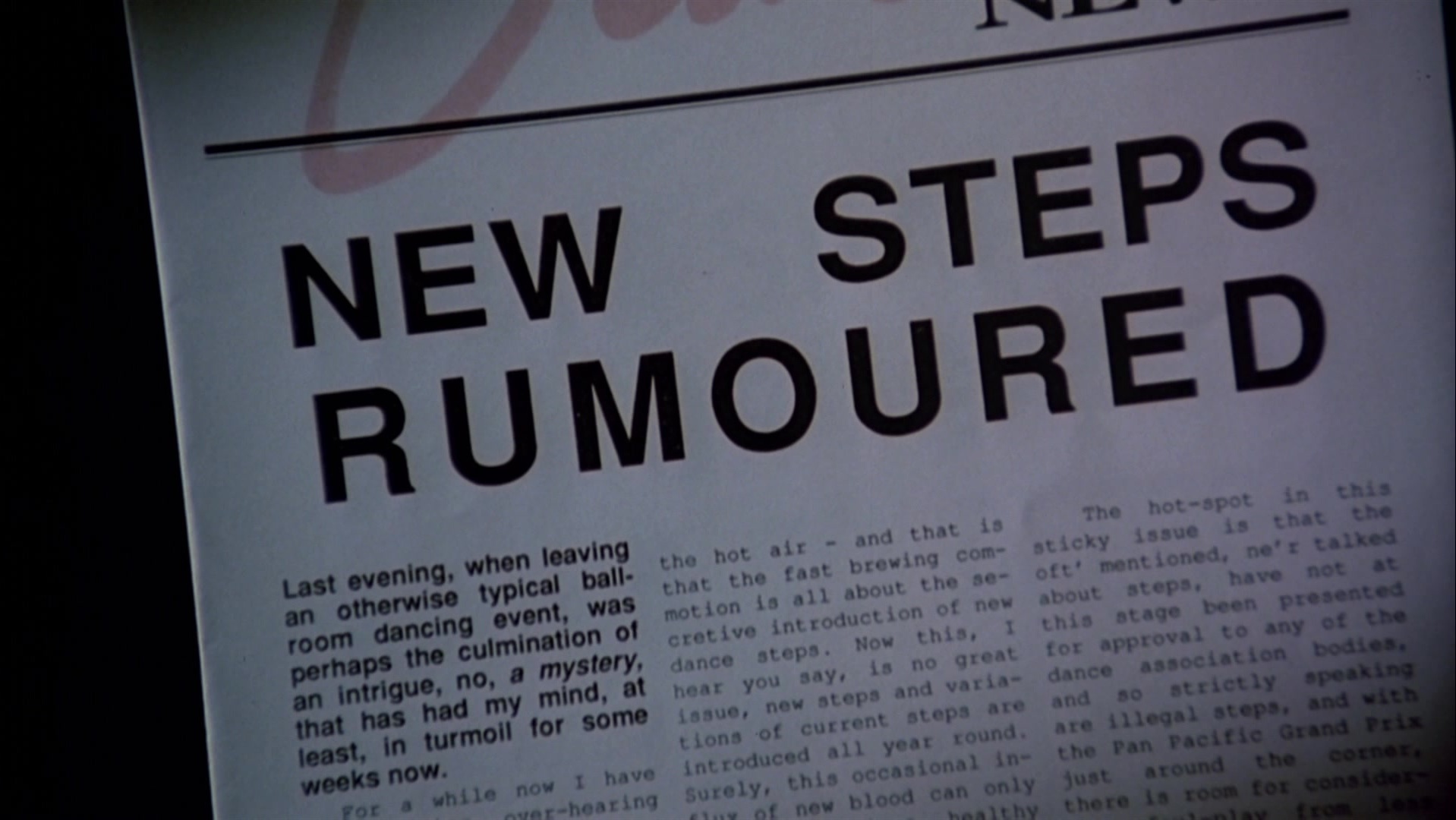 Strictly Ballroom (1992), wide, 1.78:1 — film still