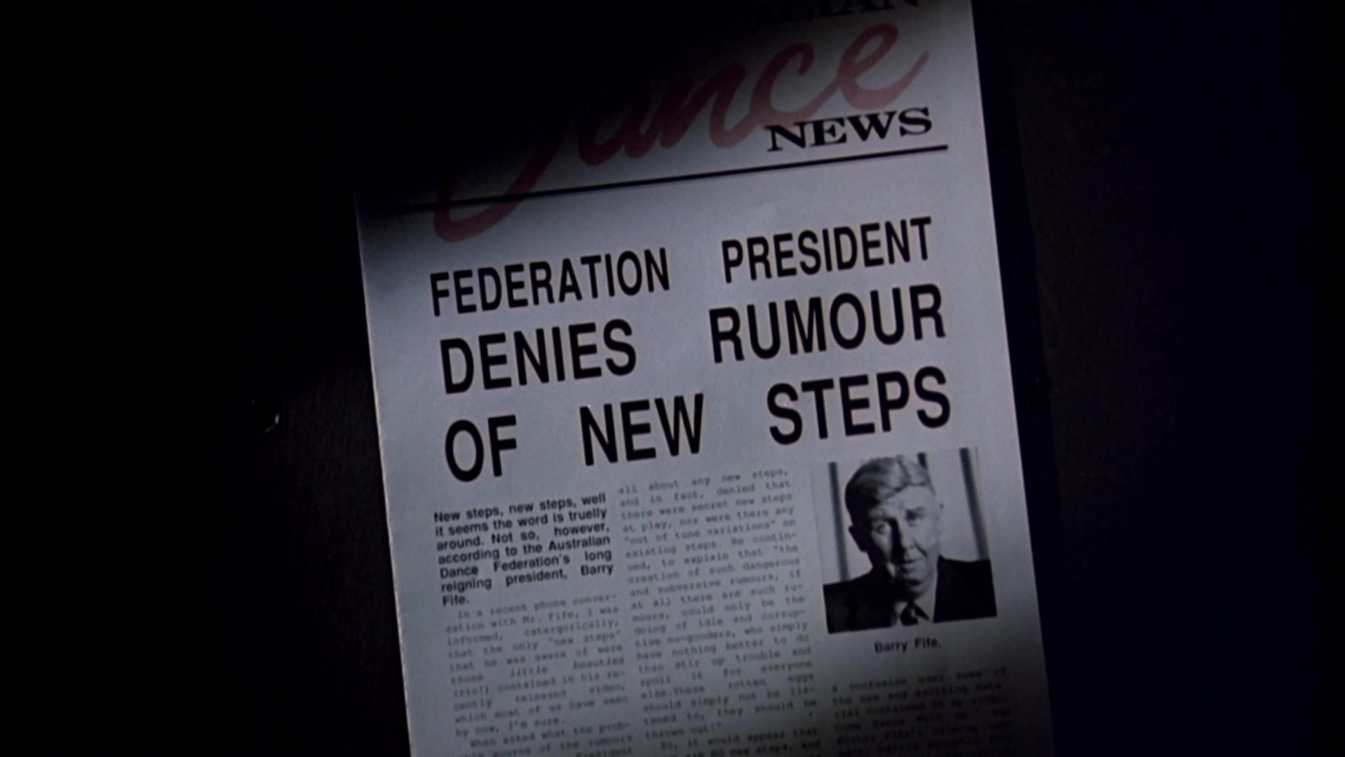 Strictly Ballroom (1992), wide, 1.78:1 — film still