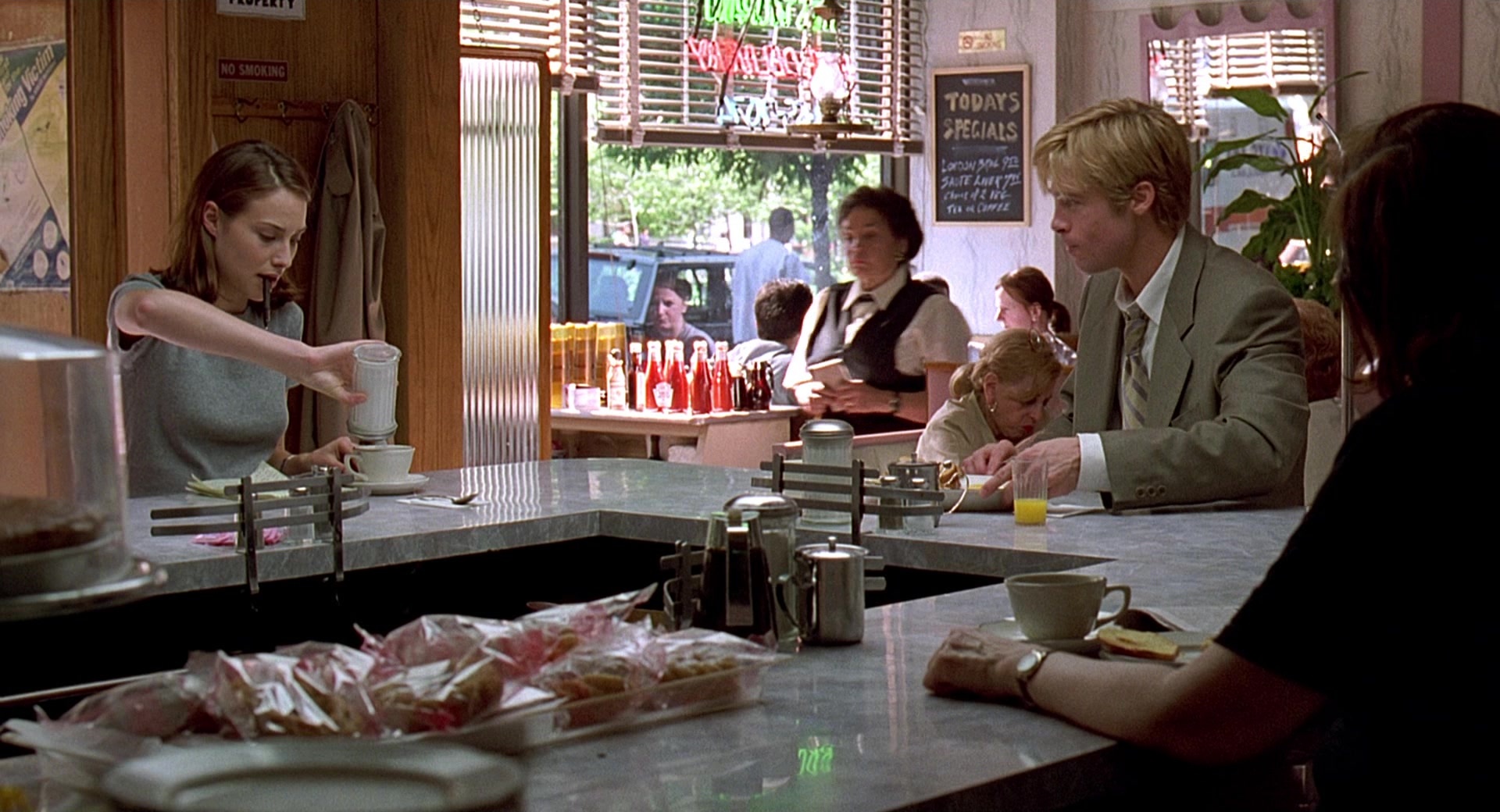 Meet Joe Black (1998), wide, 1.85:1 — film still
