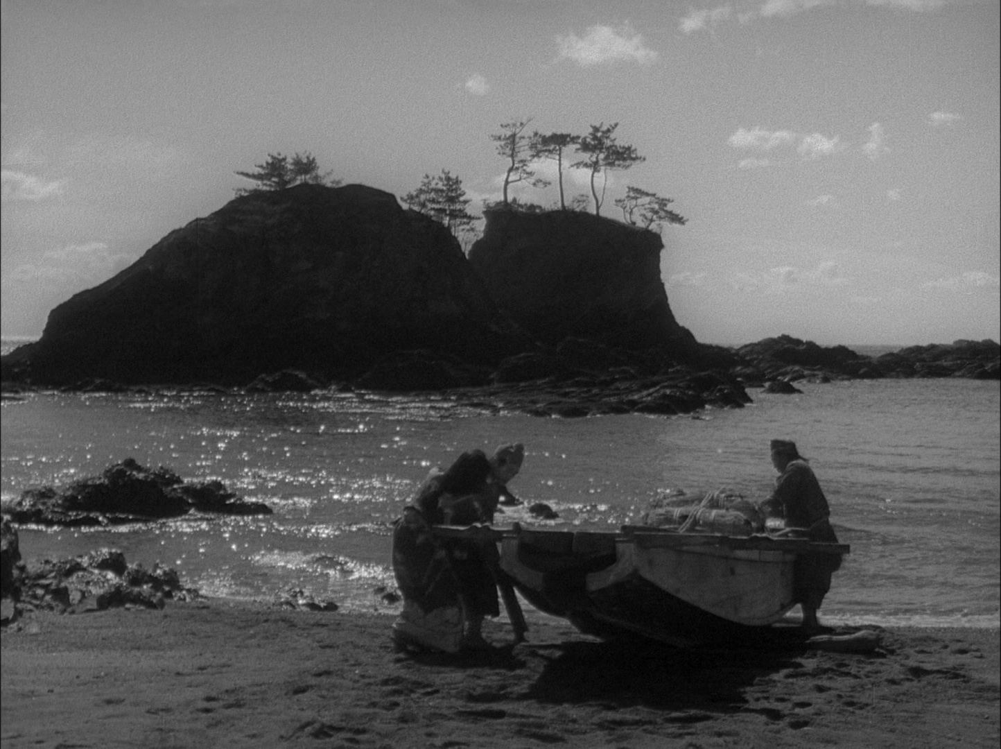 Sansho dayu (1954), wide, 1.34:1 — film still
