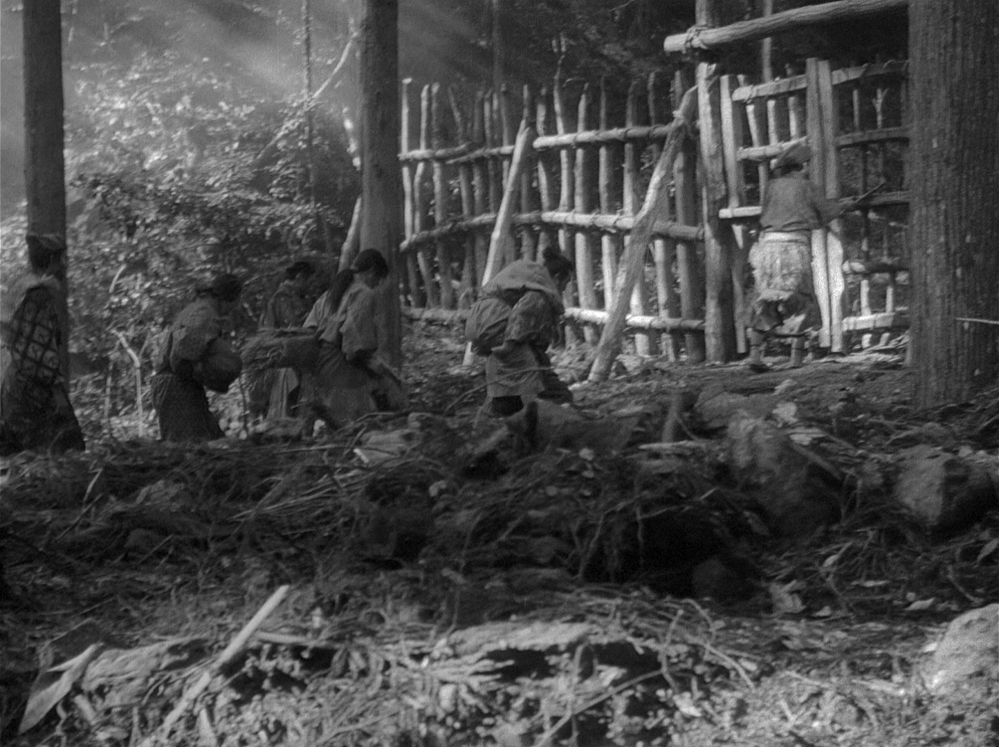 Sansho dayu (1954), wide, 1.34:1 — film still