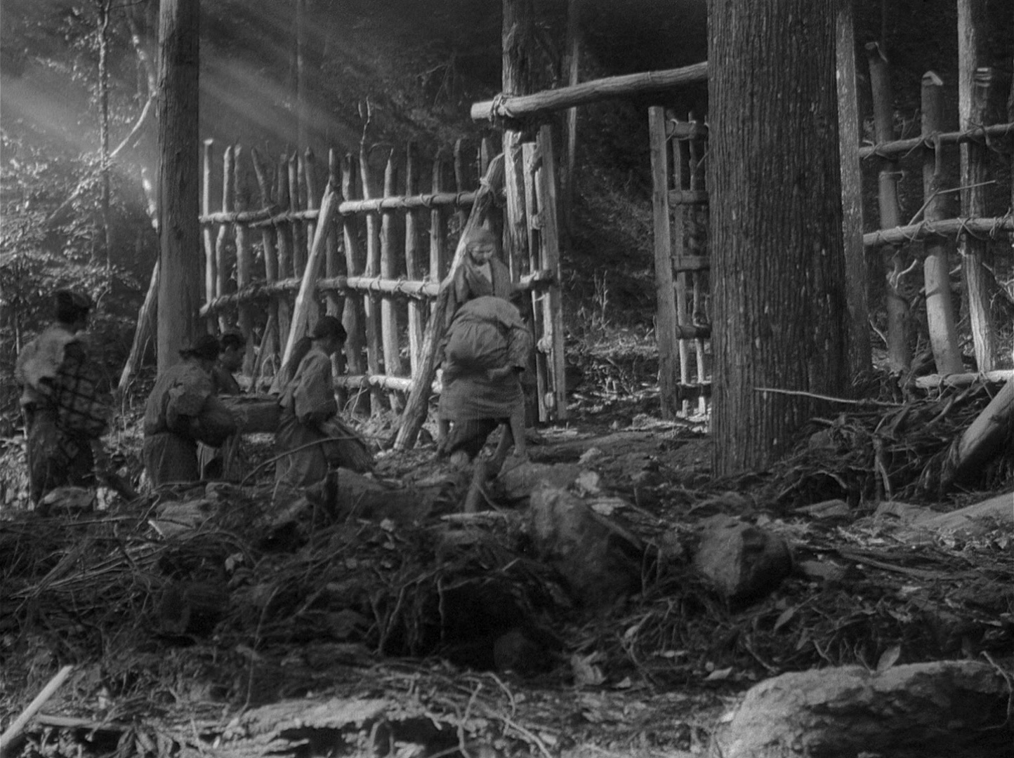 Sansho dayu (1954), wide, 1.34:1 — film still