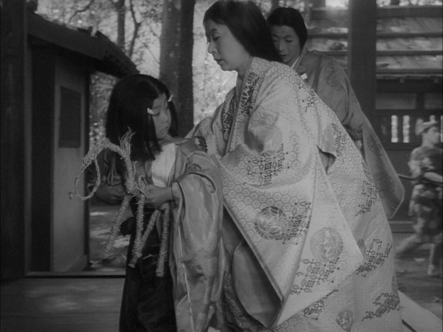 Sansho dayu (1954), close, 1.34:1 — film still