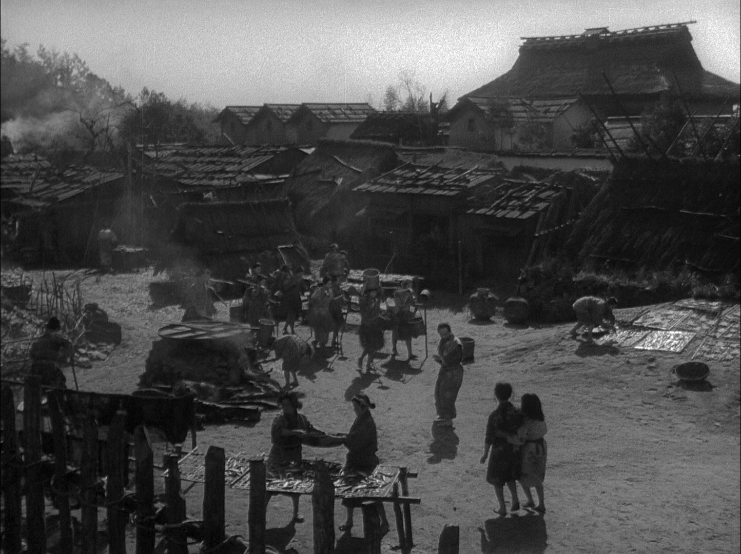 Sansho dayu (1954), wide, 1.34:1 — film still