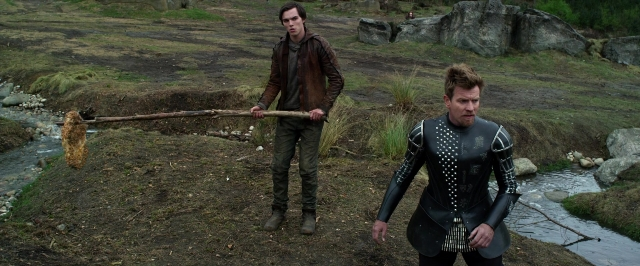 Wide shot frame from Jack the Giant Slayer — standing, walking, hand