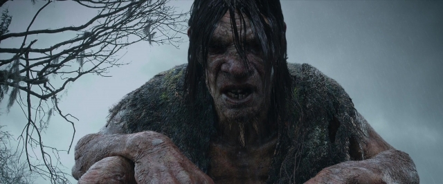 Medium shot frame from Jack the Giant Slayer — face, hair, forest